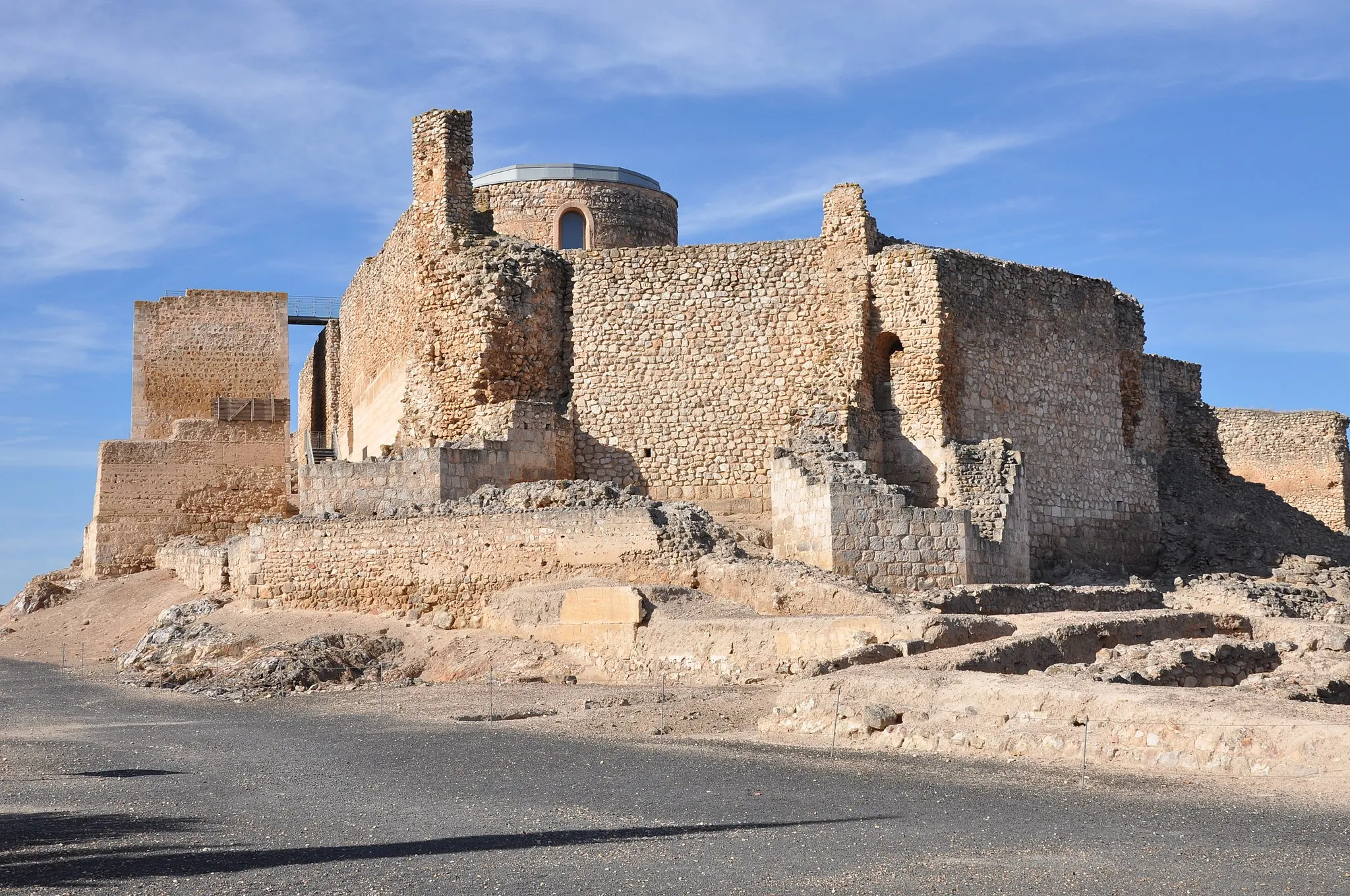 Photo showing: Alcazar de Calatrava la Vieja, CR, Castilla- La Mancha, Spain