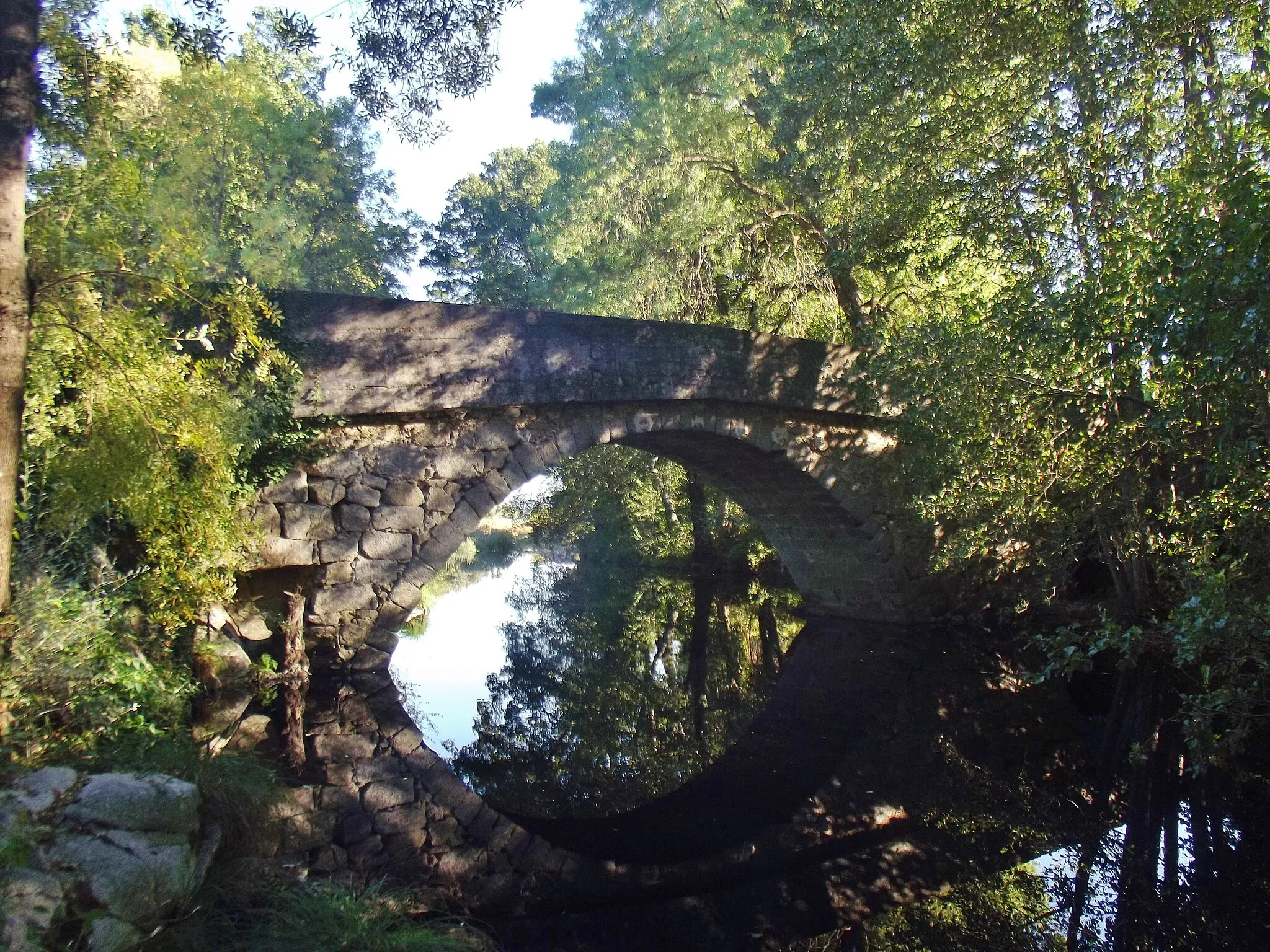 Photo showing: Puente de la AV-P-709 sobre el río Arenal.