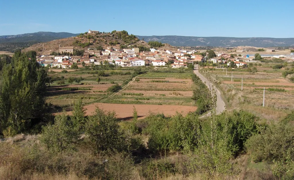 Photo showing: Vista general de Ribatajada (Cuenca)