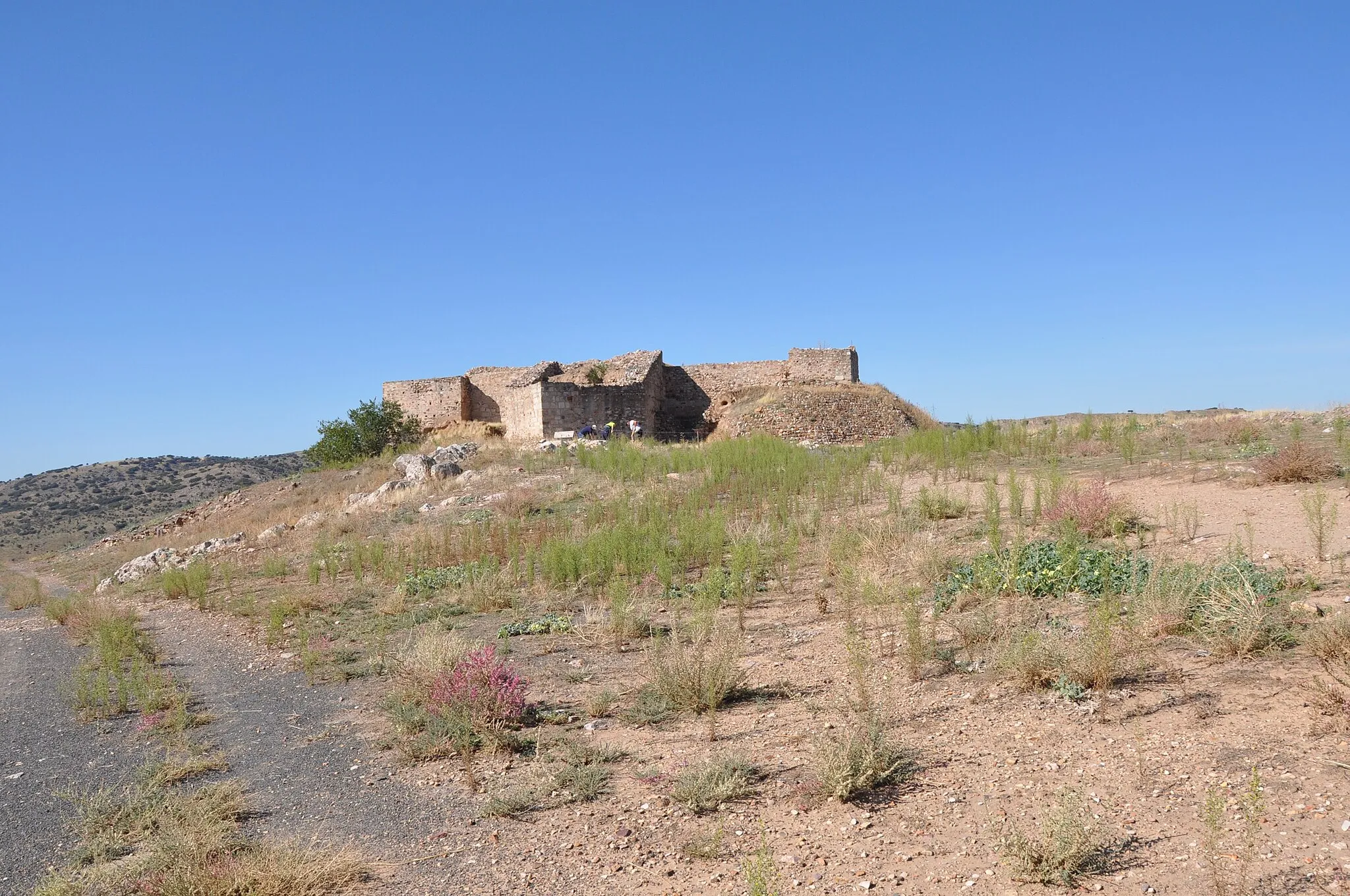 Photo showing: Alarcos Castle, CR, Castilla-La Mancha, Spain