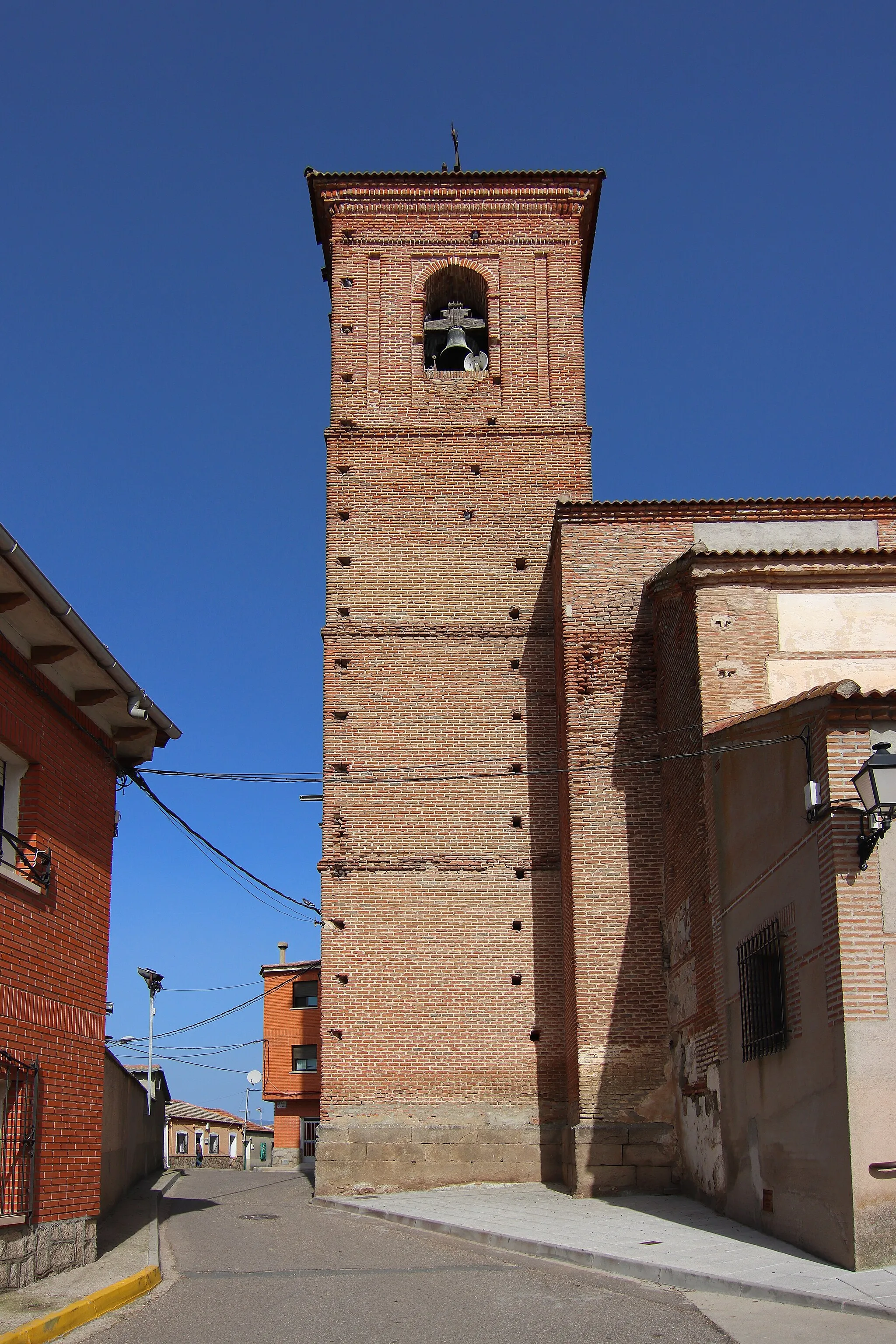 Photo showing: Iglesia de San Bartolomé, Hormigos, torre