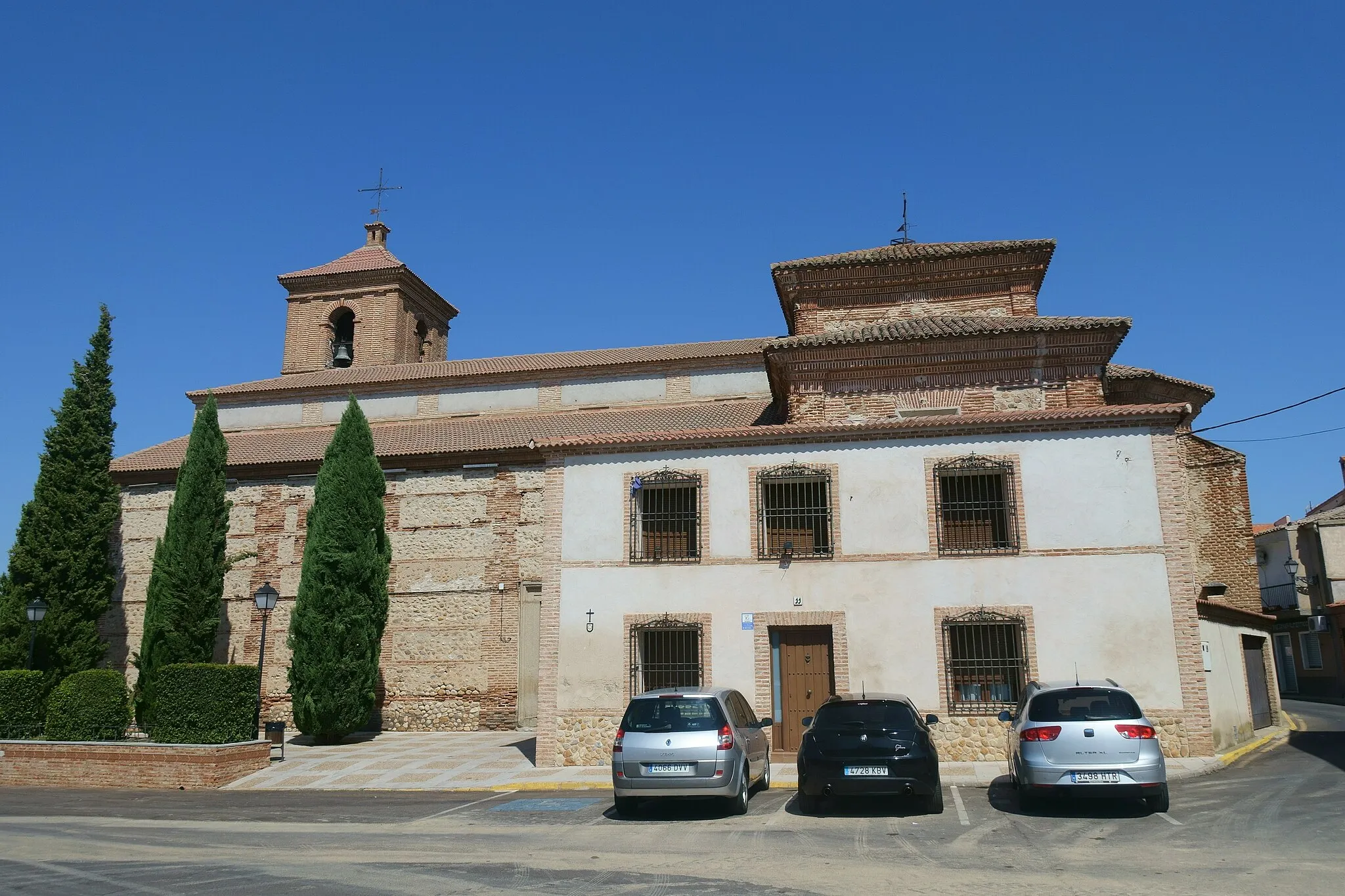 Photo showing: Iglesia de San Julián y Santa Basilisa, El Casar de Escalona (Toledo, España).