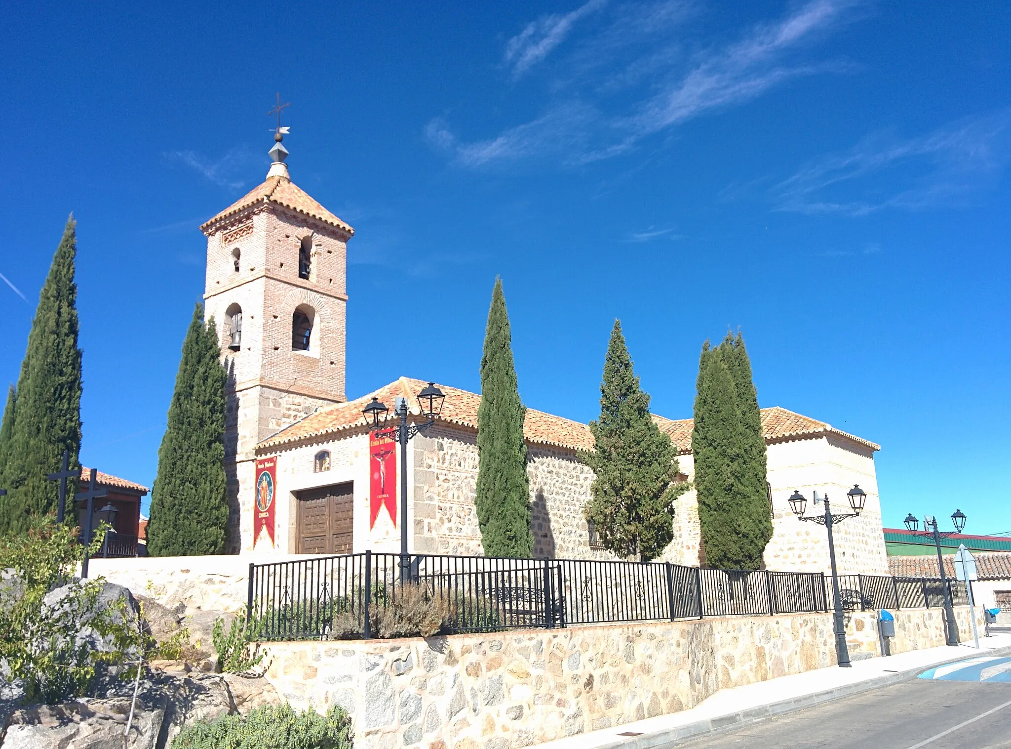 Photo showing: Iglesia de Santa María Magdalena, en Chueca (Toledo, España).