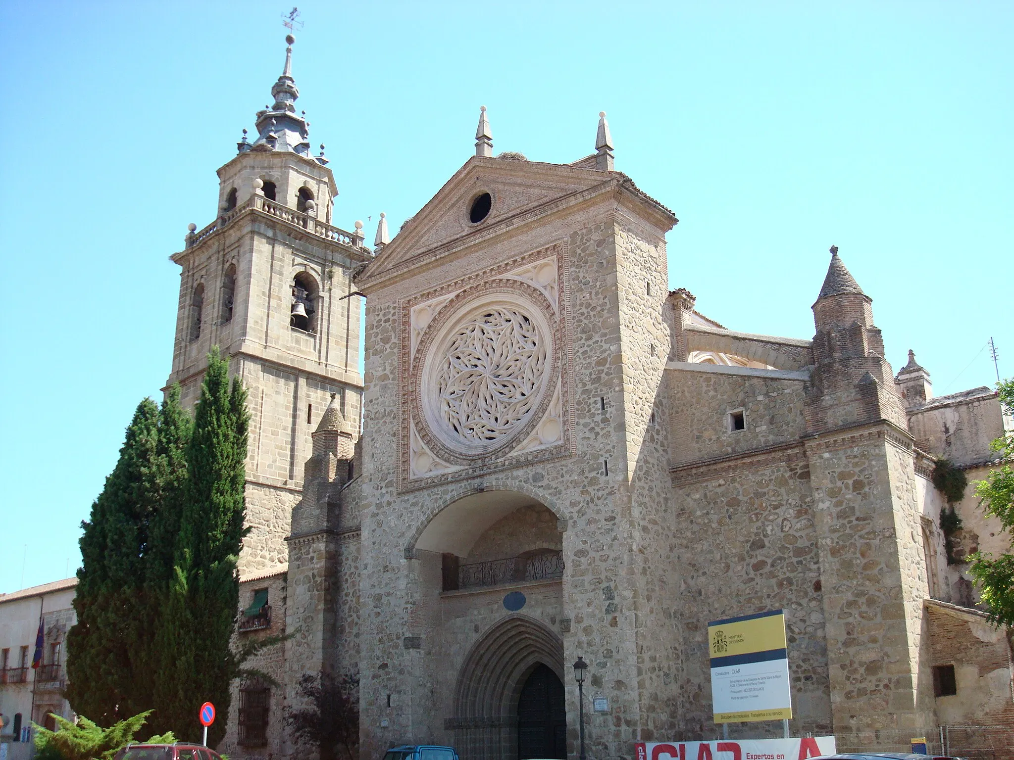 Photo showing: Colegial Church in Talavera de la Reina (Spain)