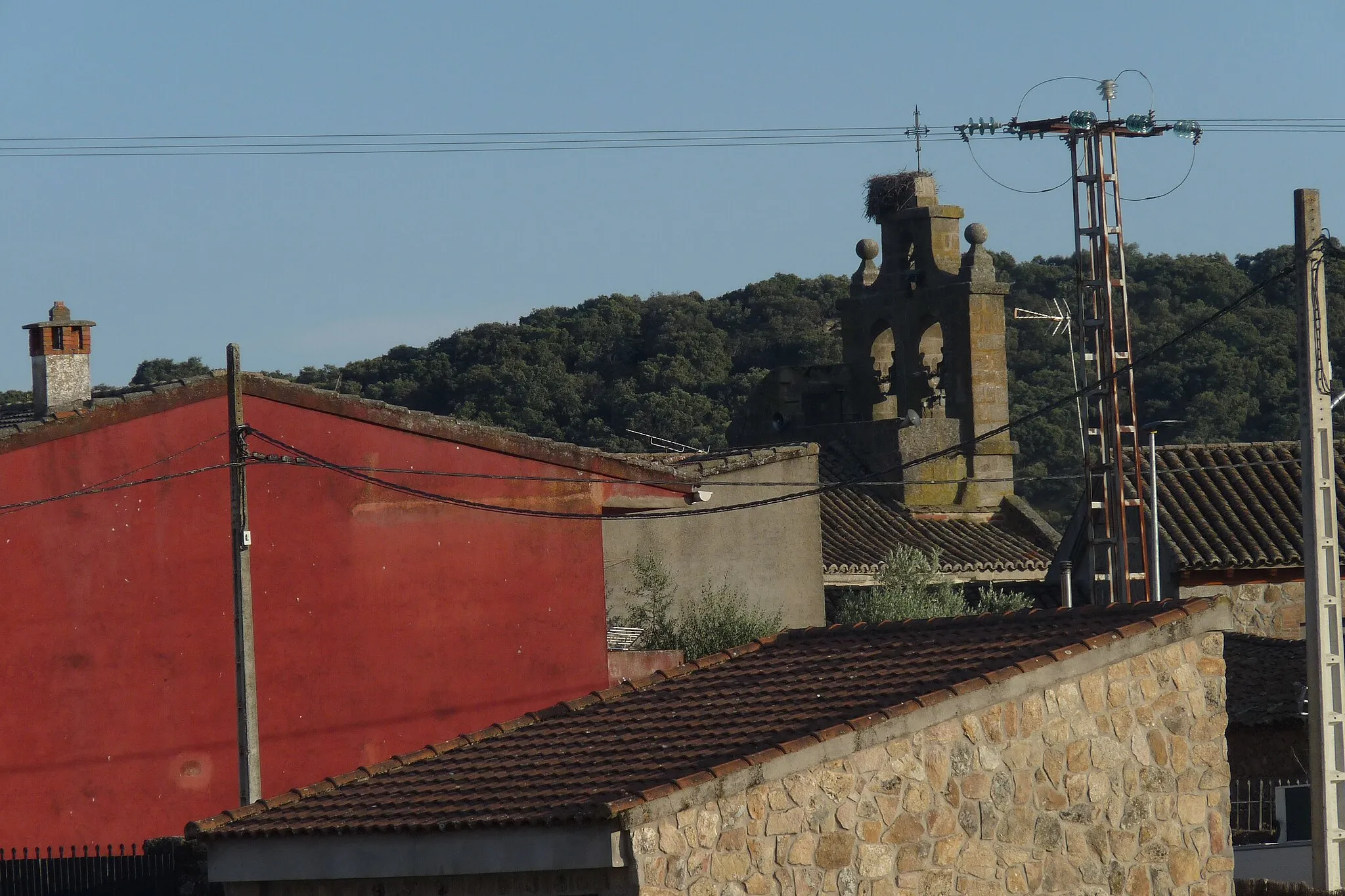 Photo showing: Vista de la iglesia de Sotillo de las Palomas.