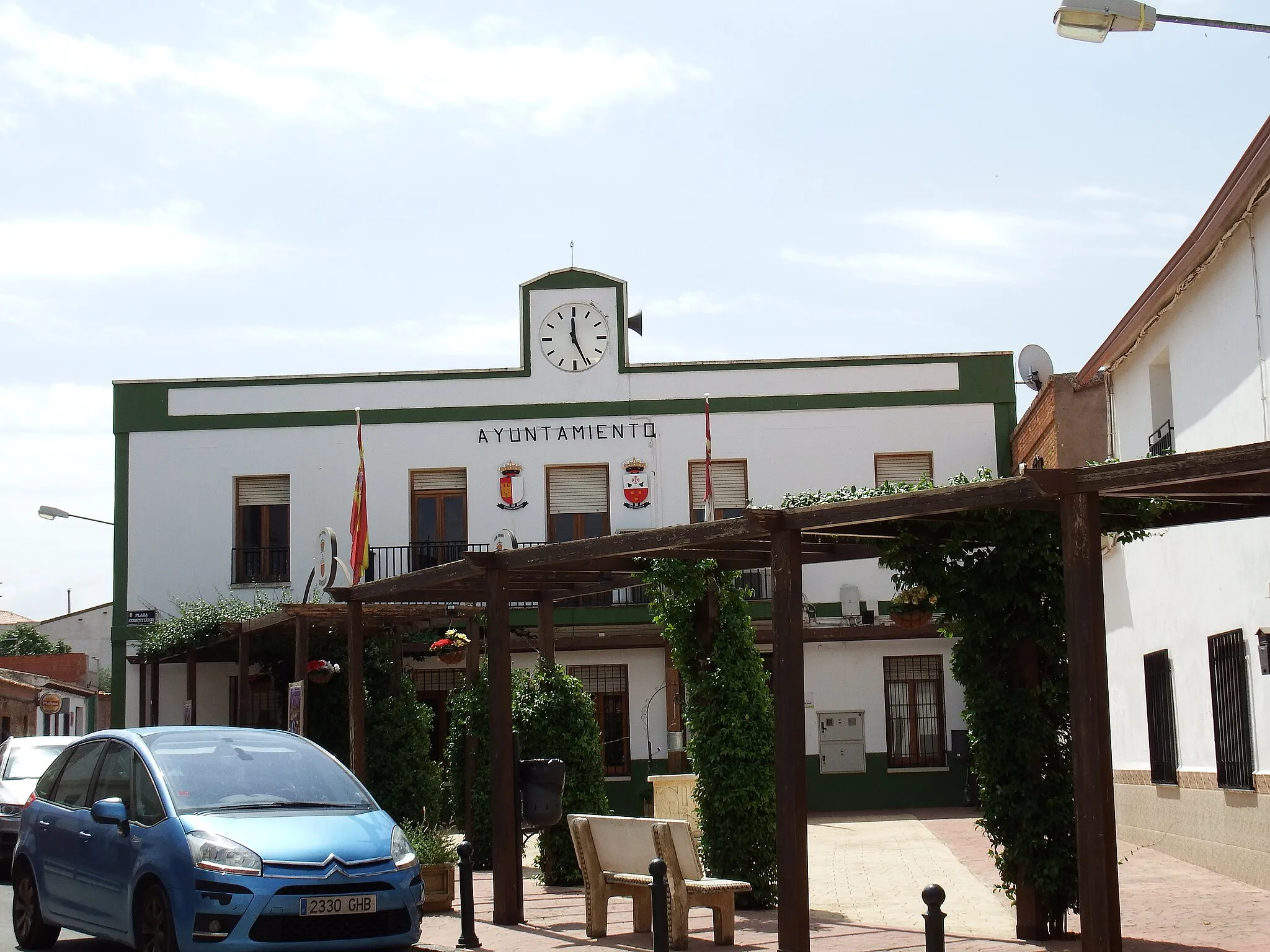Photo showing: Los Pozuelos de Calatrava, Ayuntamiento.