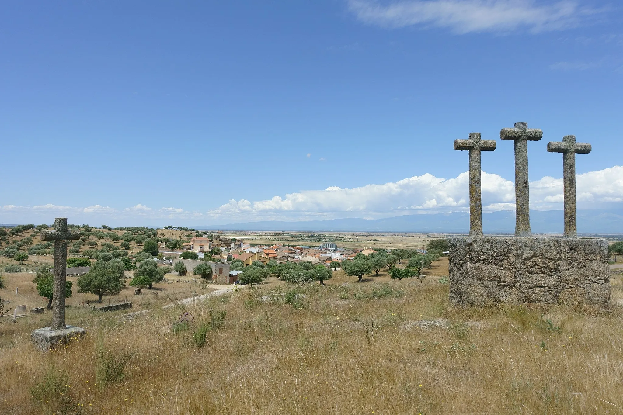 Photo showing: Calvario en Herreruela de Oropesa (Toledo, España).