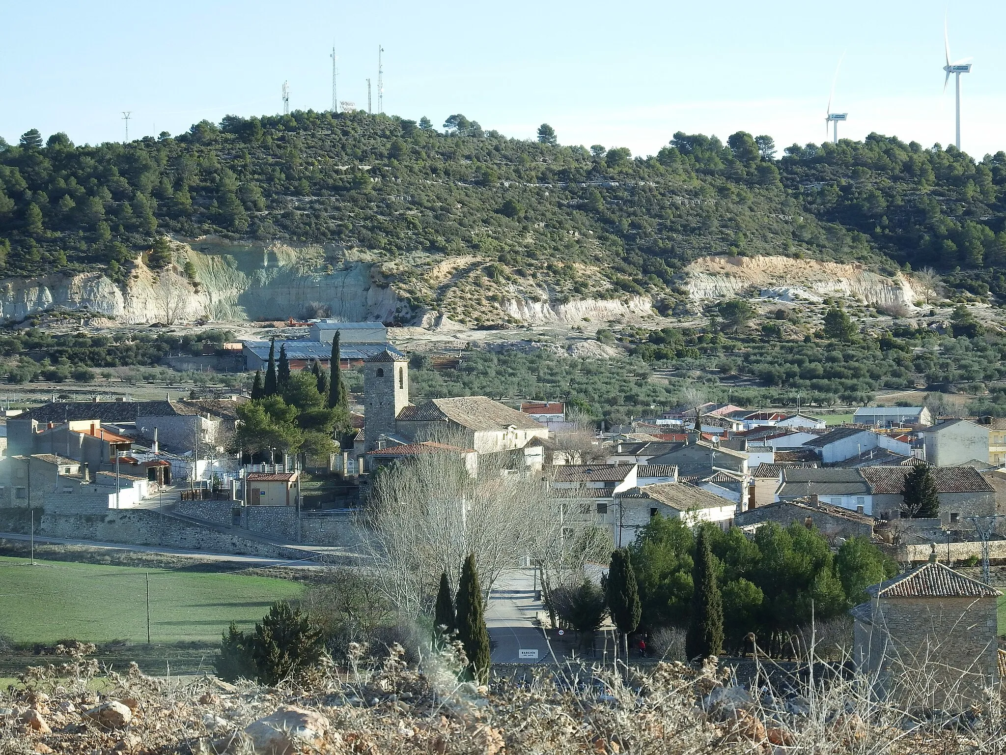 Photo showing: Vista General de Barchín del Hoyo