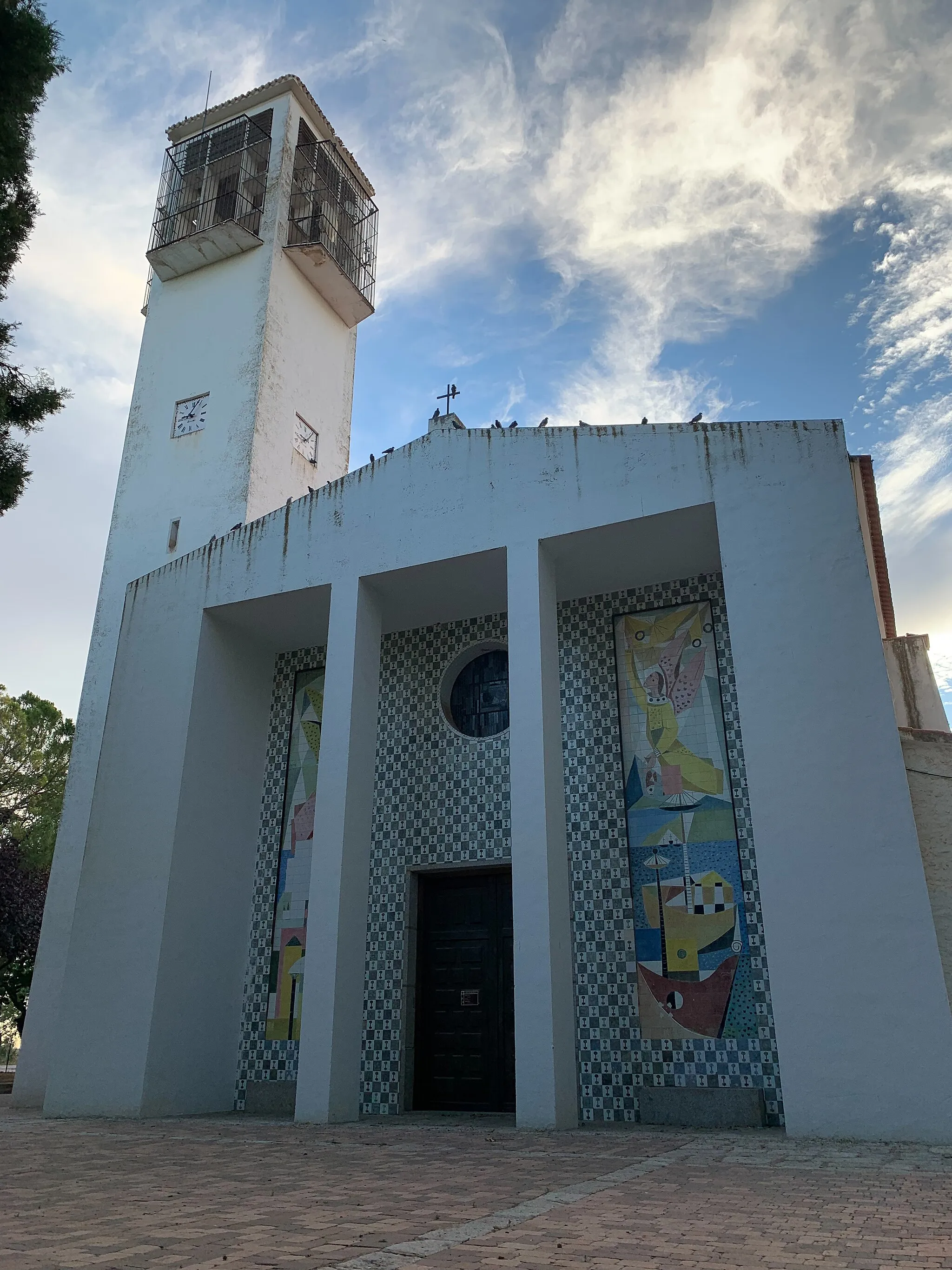 Photo showing: Iglesia de Cinco Casas, Ciudad Real