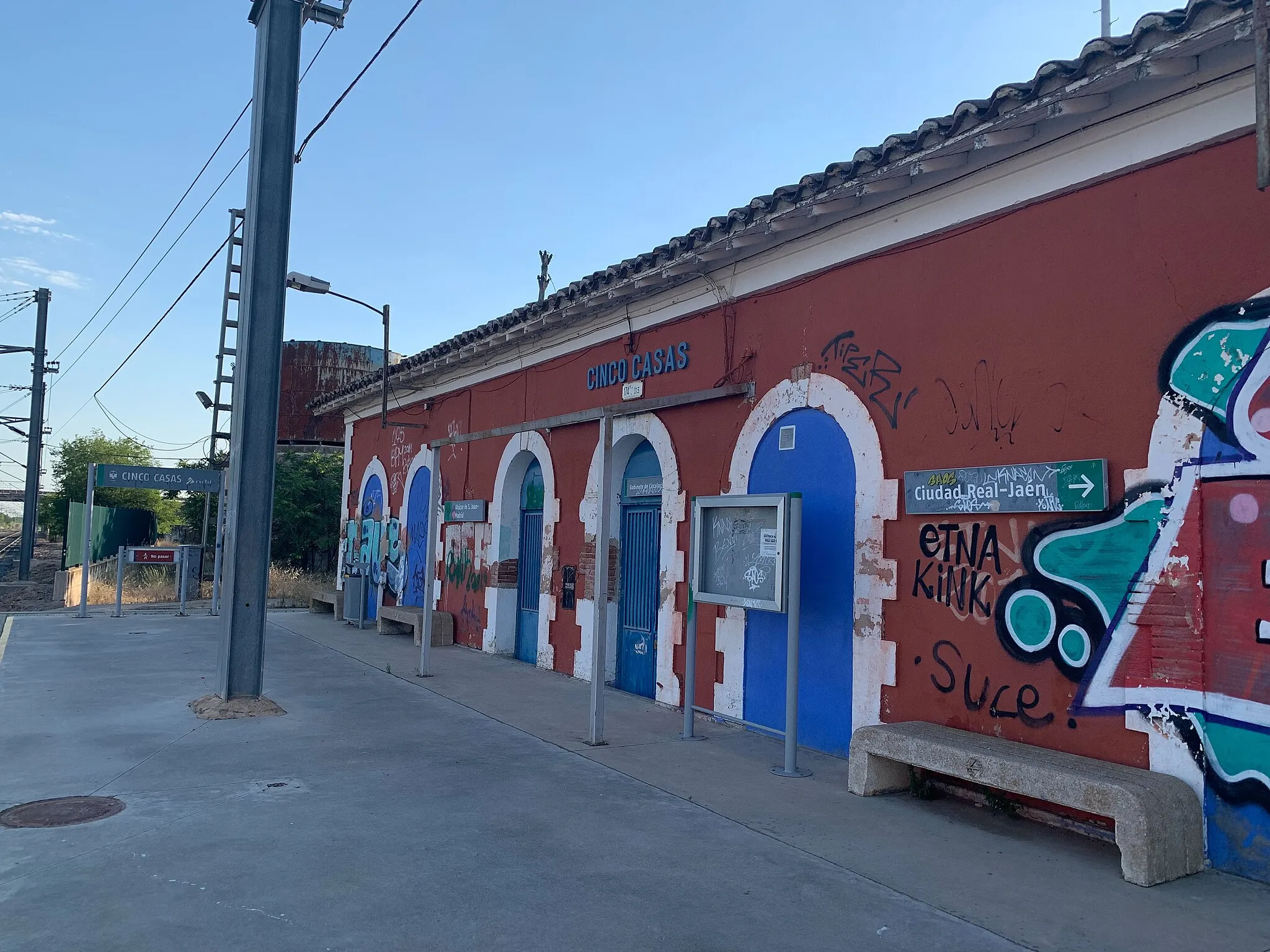 Photo showing: Estación de Cinco Casas, Ciudad Real