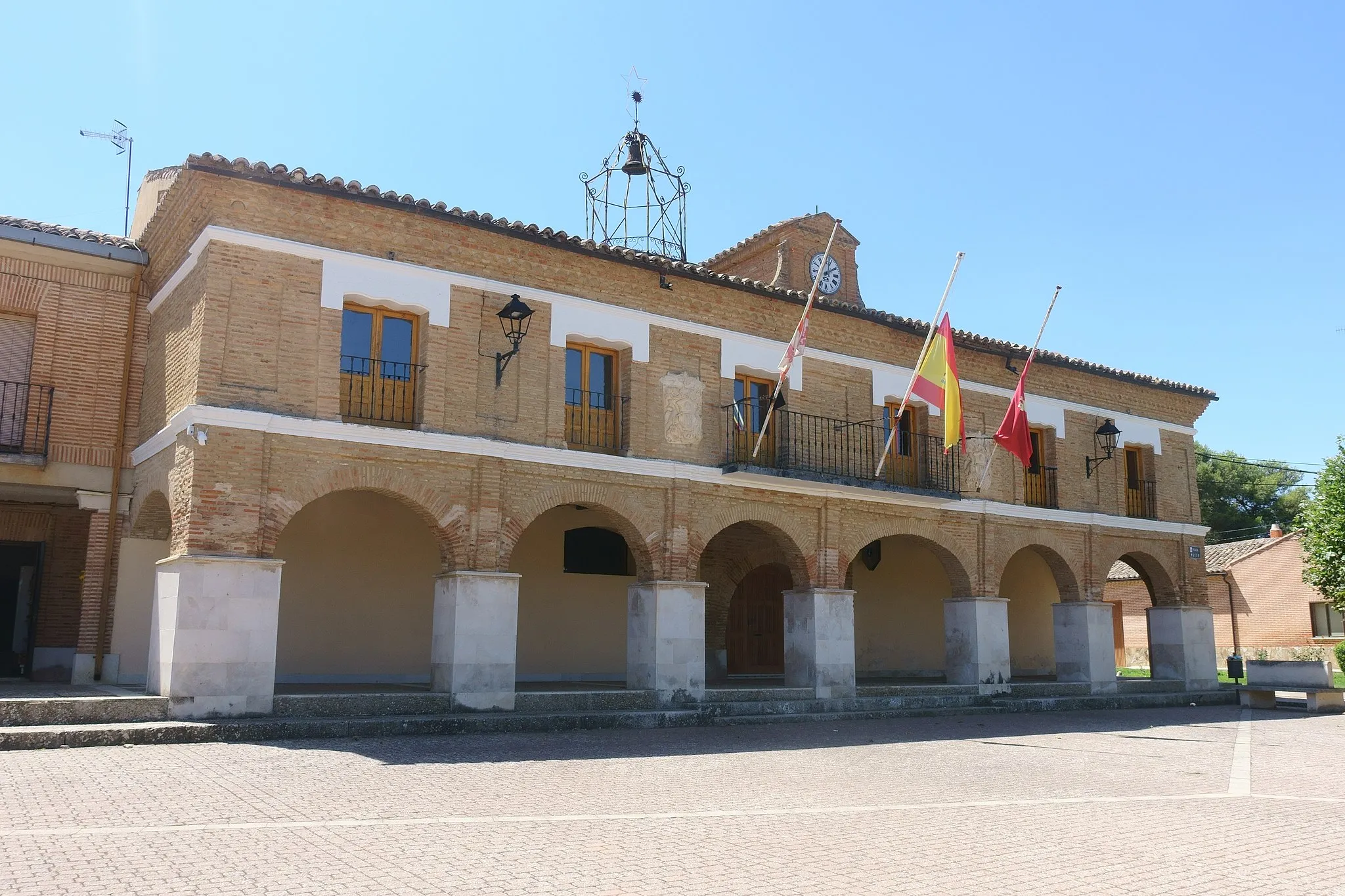 Photo showing: Casa consistorial de Cuenca de Campos (Valladolid, España).