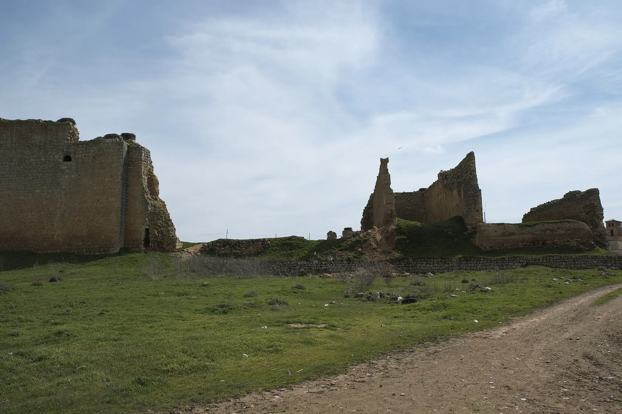 Photo showing: Castillo de Villagarcía de Campos, Palacio de los Quijada, in Villagarcía de Campos in der Provinz Valladolid (Kastilien-León/Spanien), Burgruine