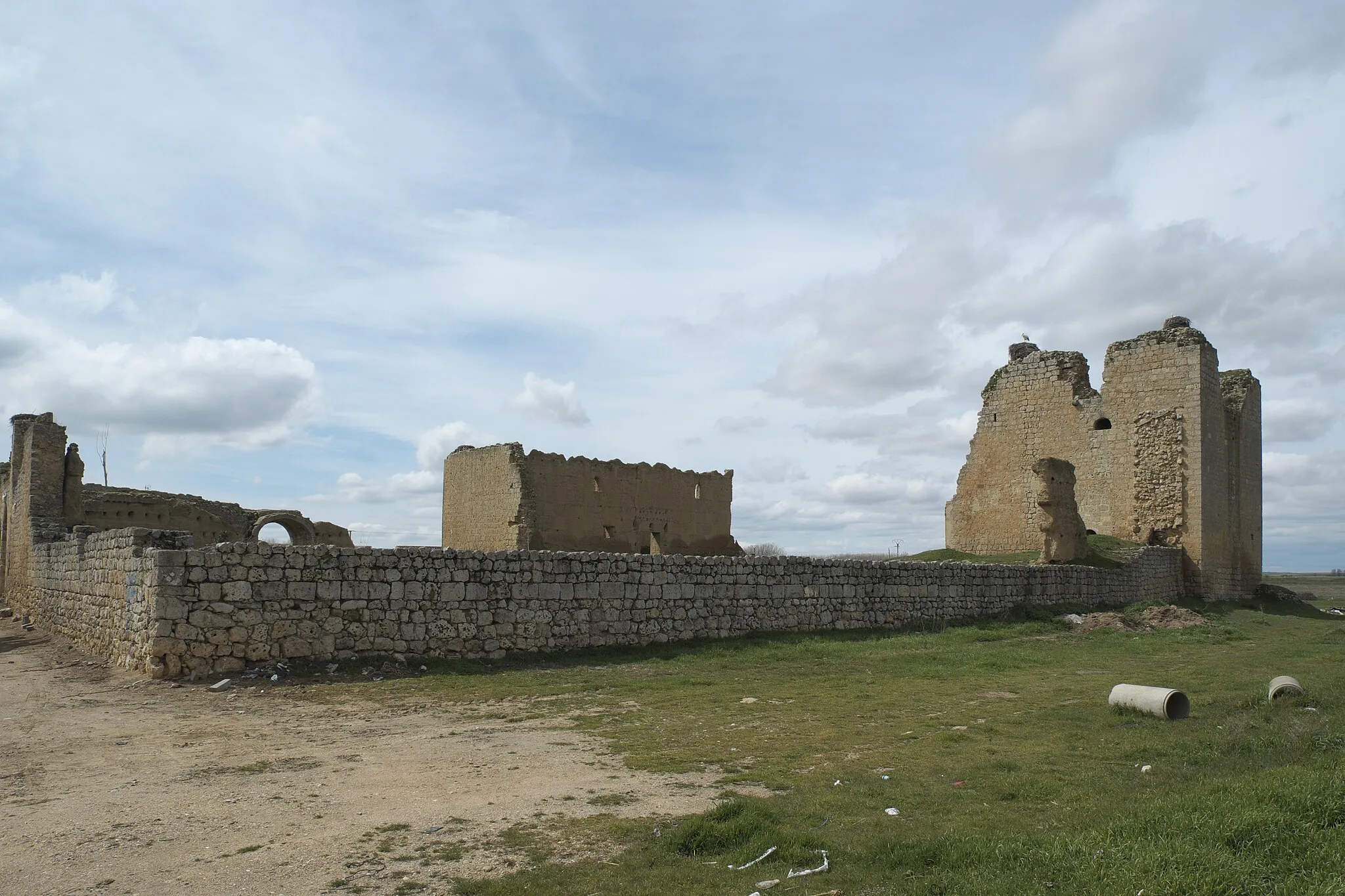 Photo showing: Castillo de Villagarcía de Campos in Villagarcía de Campos in der Provinz Valladolid (Kastilien-León/Spanien), Burgruine