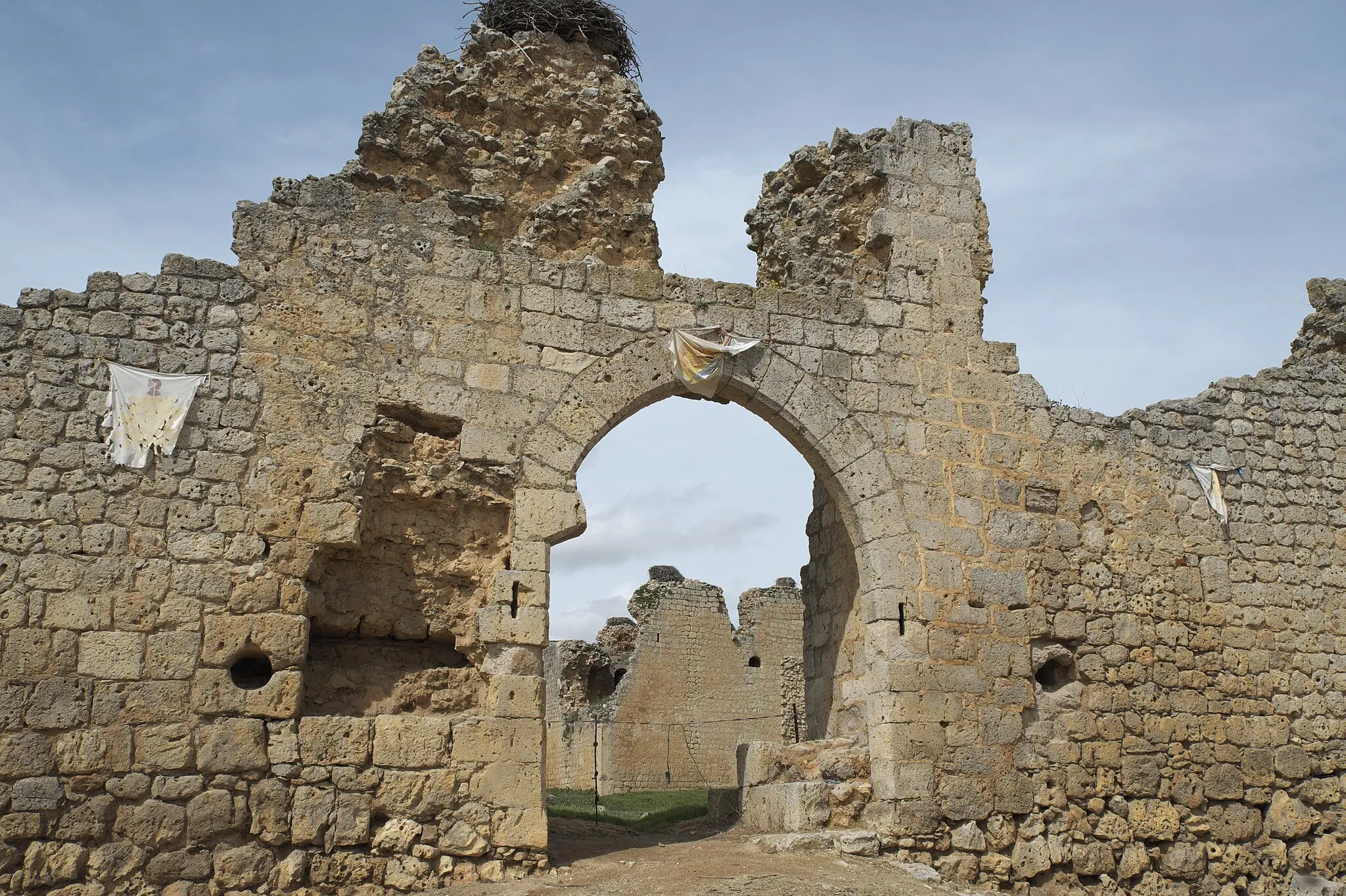 Photo showing: Castillo de Villagarcía de Campos, Palacio de los Quijada, in Villagarcía de Campos in der Provinz Valladolid (Kastilien-León/Spanien), Burgruine