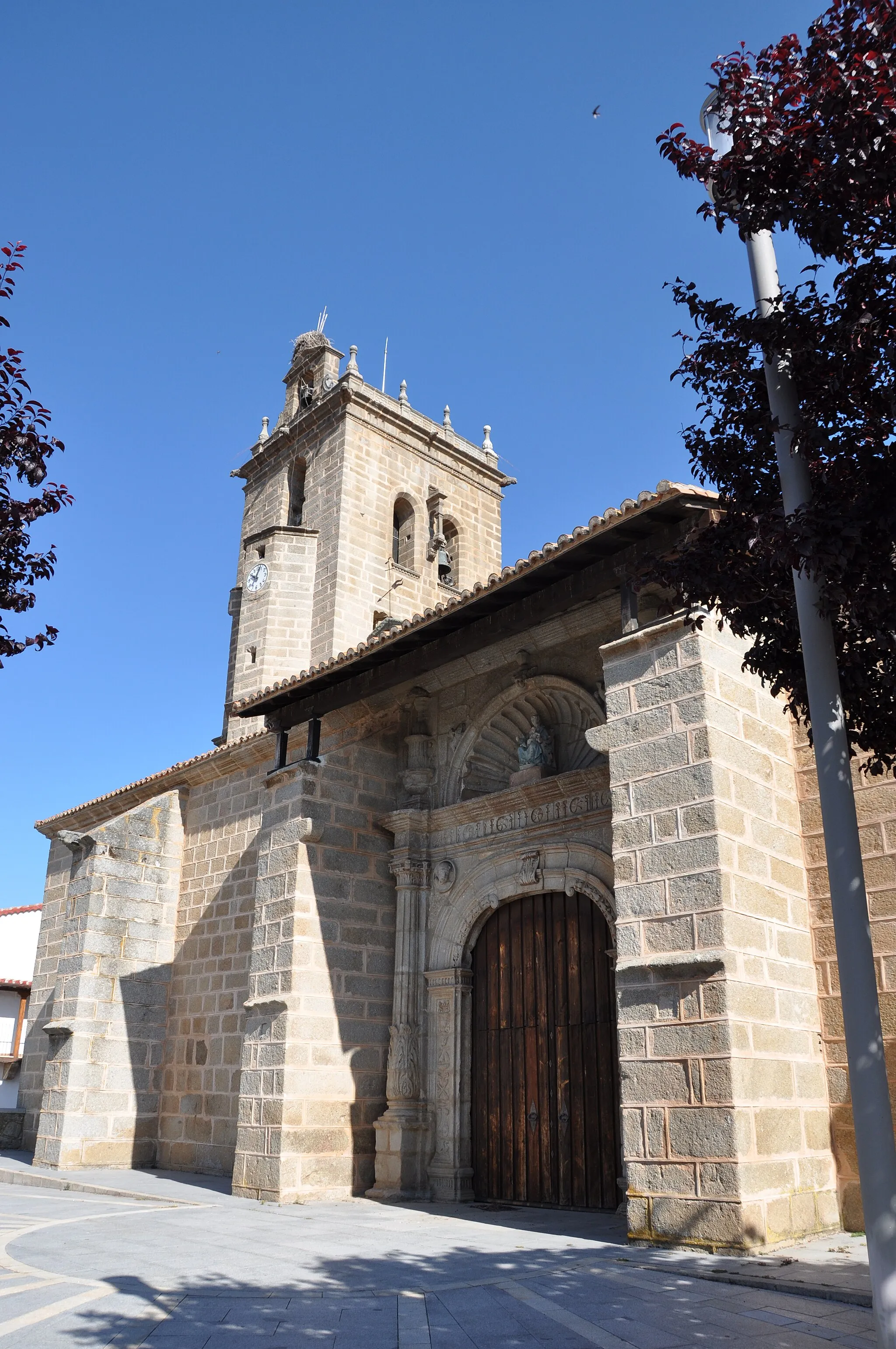 Photo showing: Parish Church of the Immaculate Conception, Becedas, Ávila, Spain