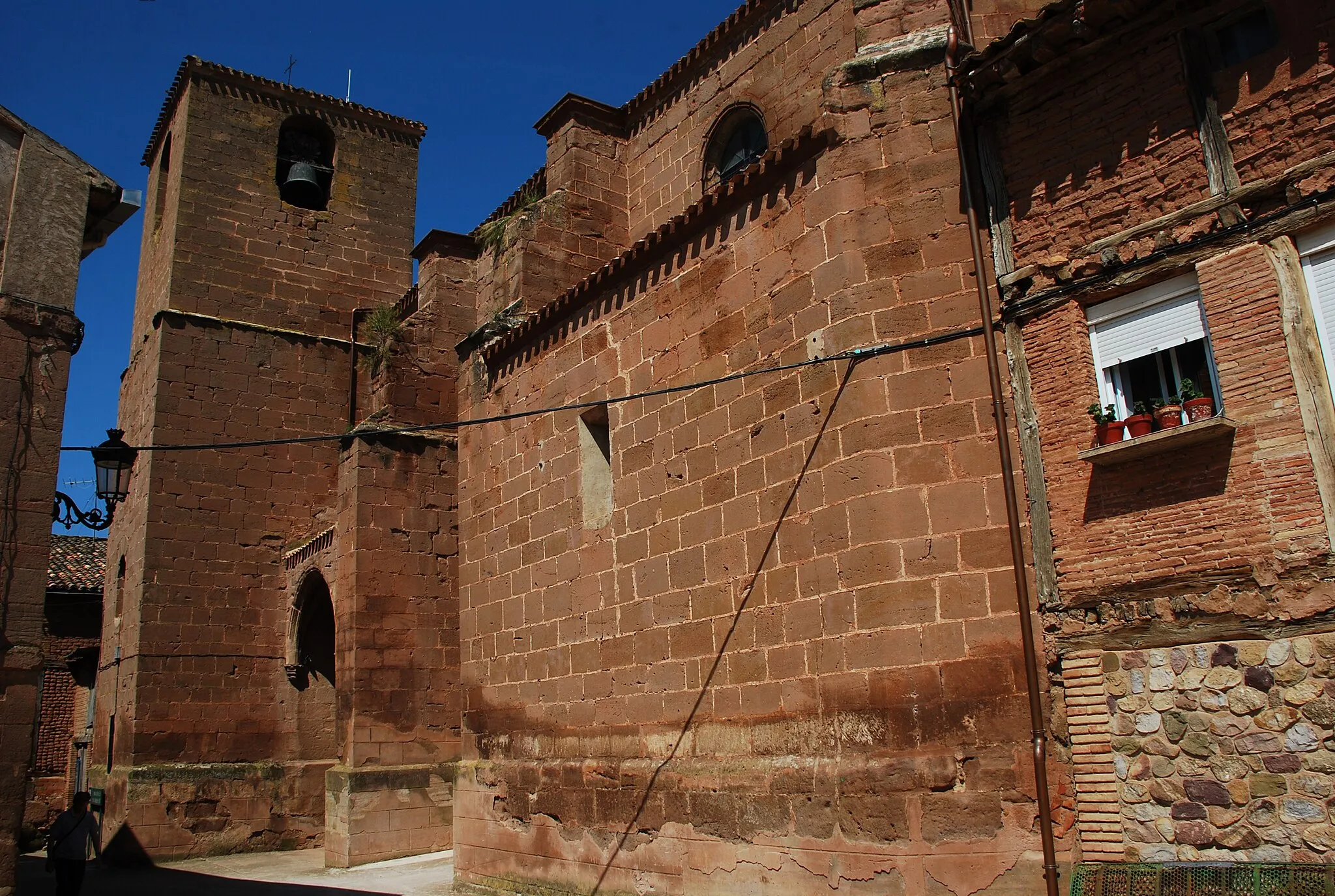 Photo showing: Iglesia de la Asunción en Manjarrés, La Rioja - España.