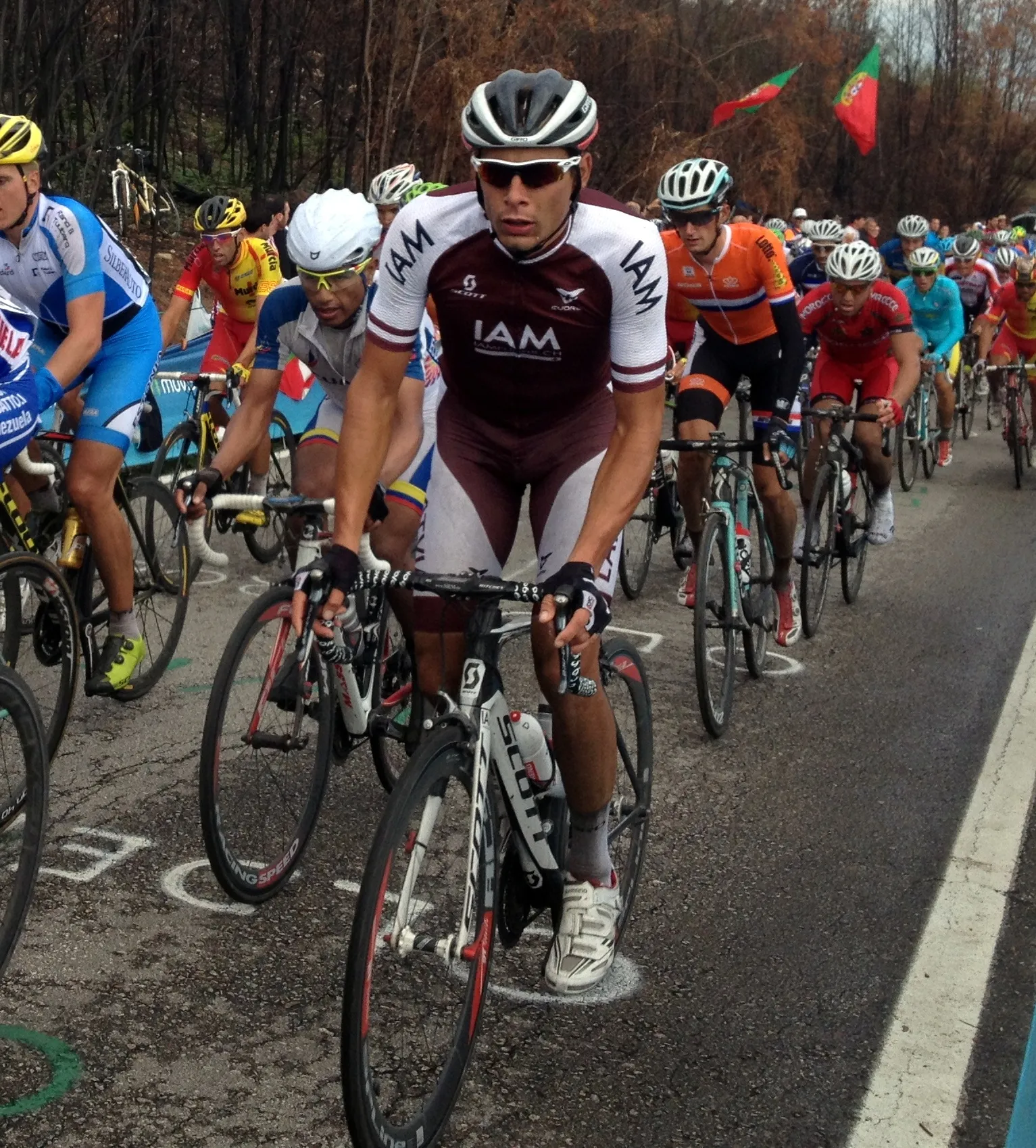 Photo showing: Aleksejs Saramotins - Ponferrada 2014