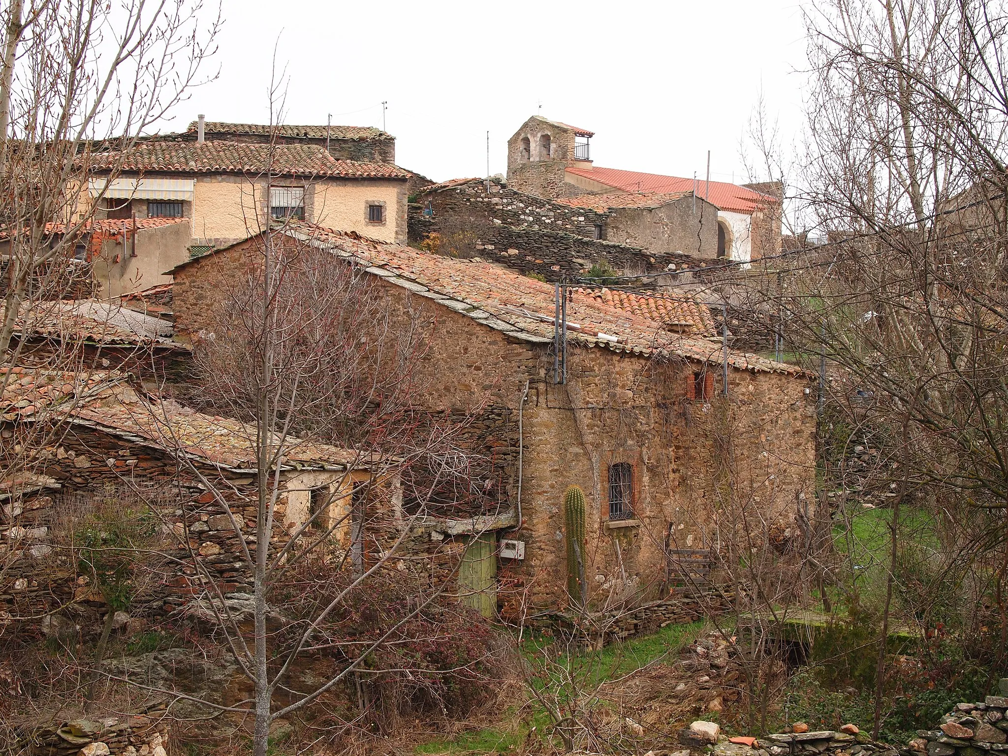 Photo showing: Vista de la población de San Román de los Infantes, al oeste de la ciudad de Zamora (España)
