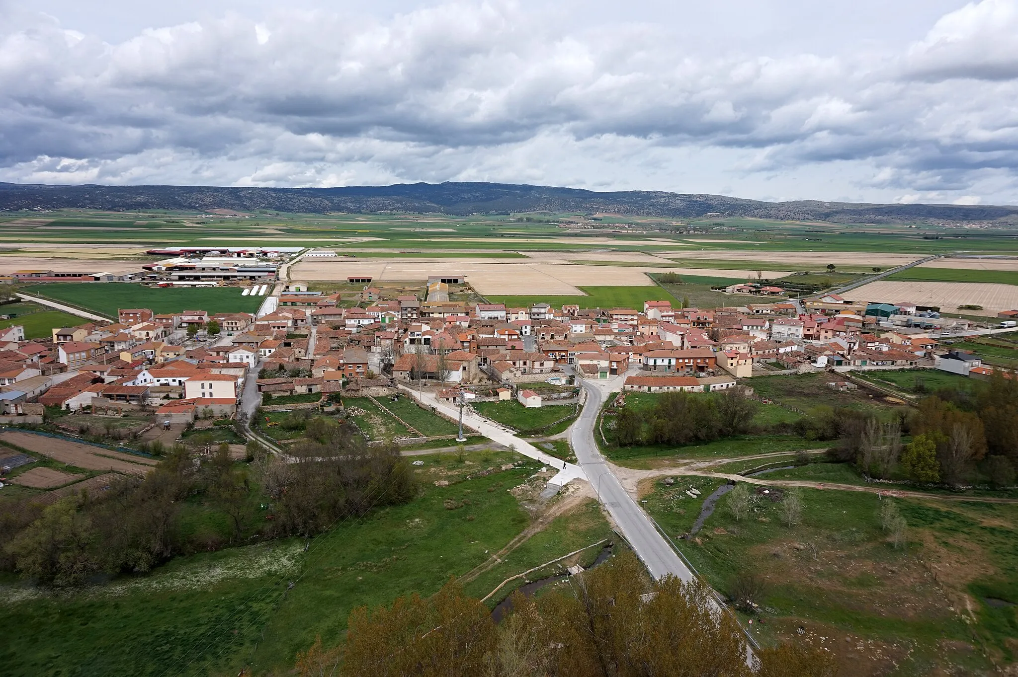 Photo showing: Aerial view of Niharra (Ávila, Spain). Photo taken by Smart Drone with a drone.