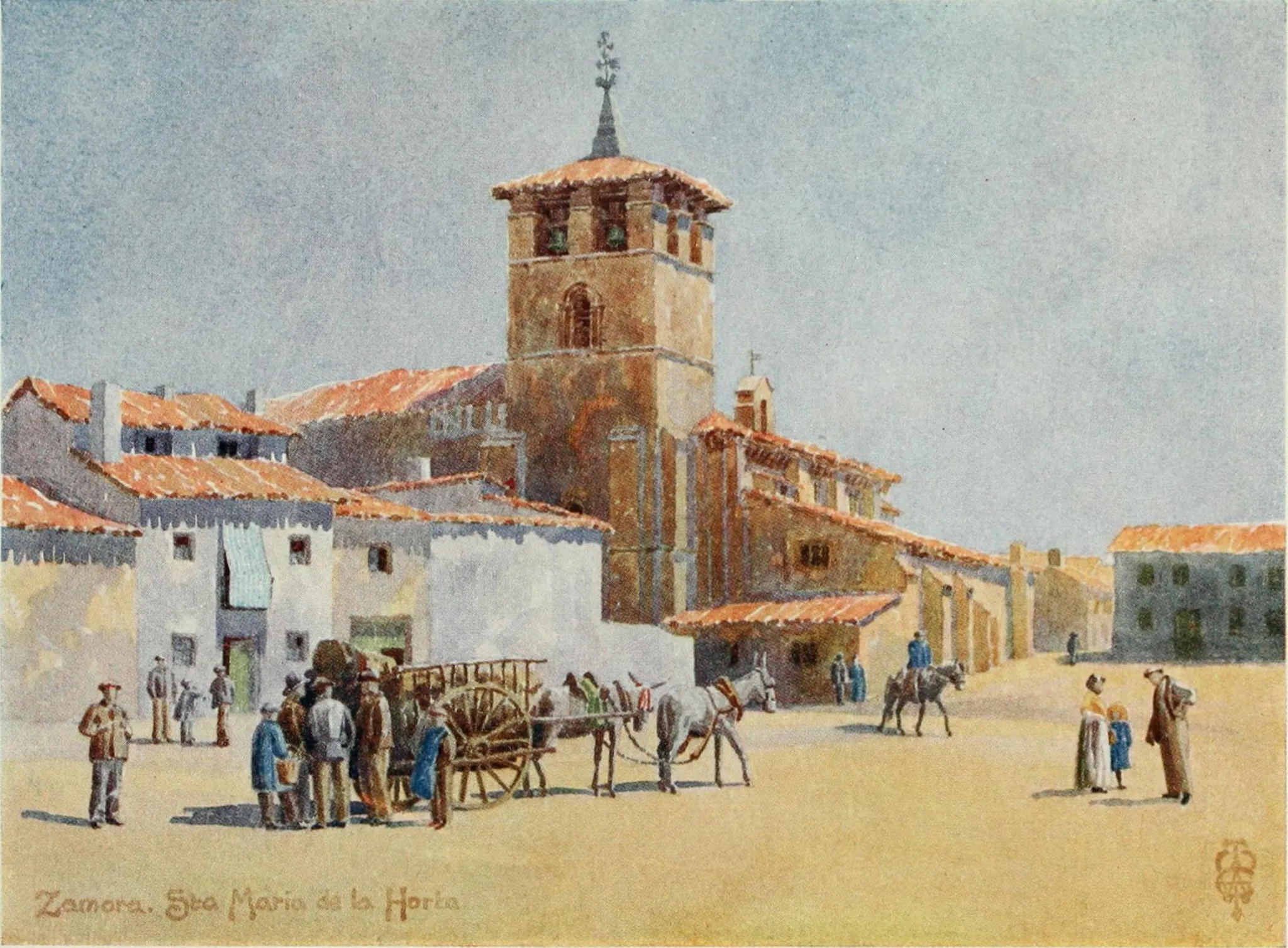 Photo showing: Zamora. Sta Maria de la Horta.