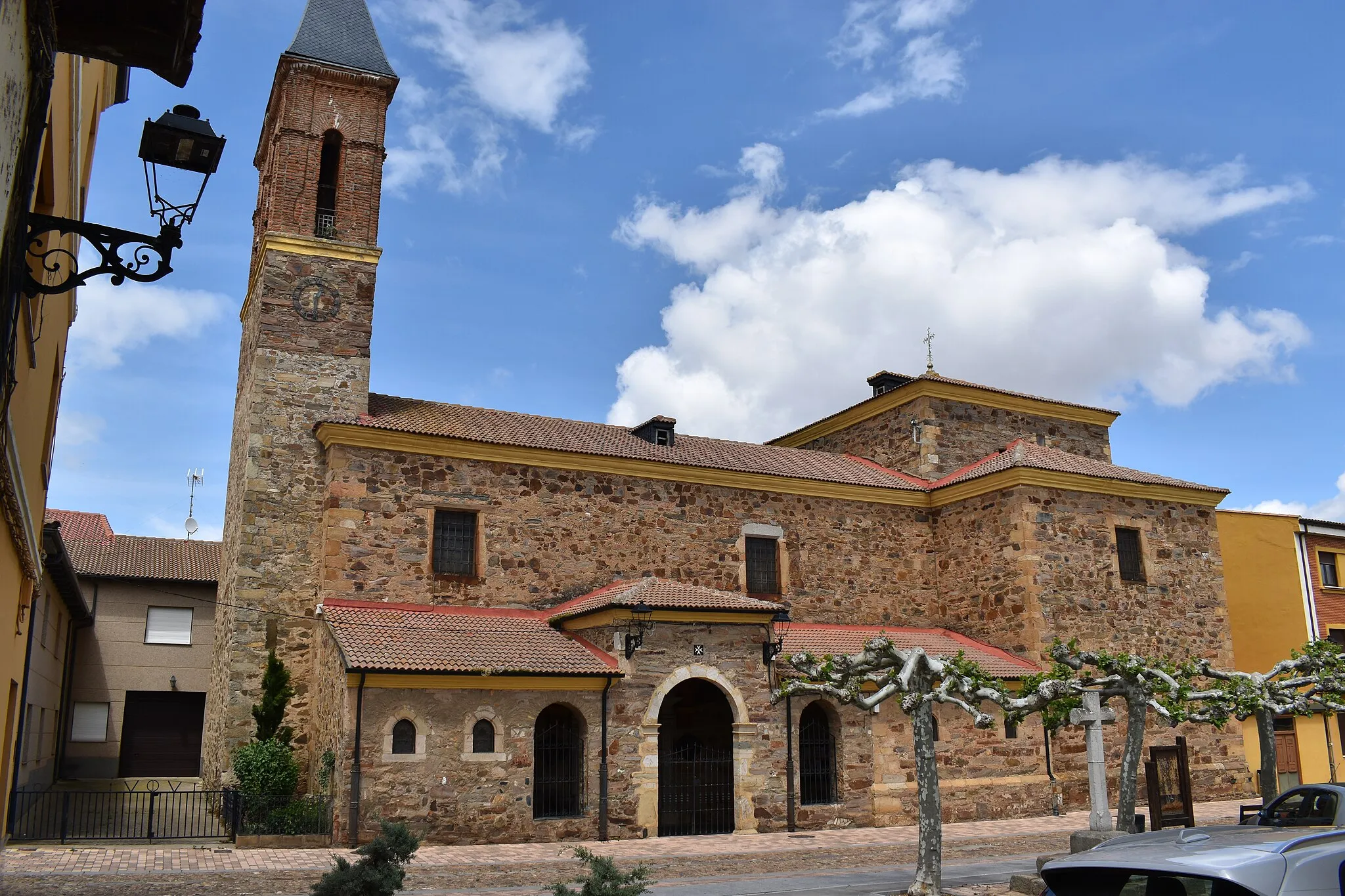Photo showing: Hospital de Órbigo - igrexa San Juan Bautista