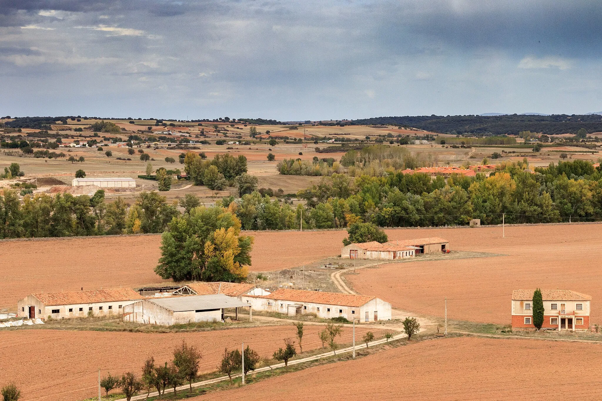 Photo showing: Vista desde el Mirador de los Arcos, en Lerma.