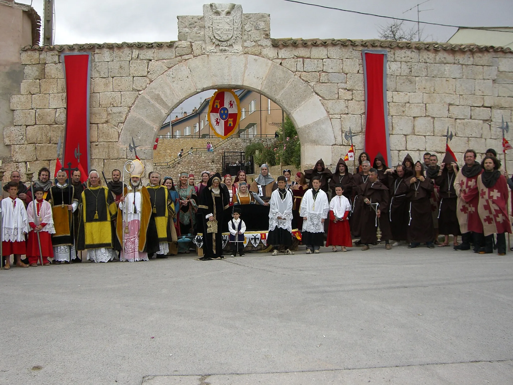 Photo showing: Representacion teatral "ciega razón" Arcos de la Llana 2007