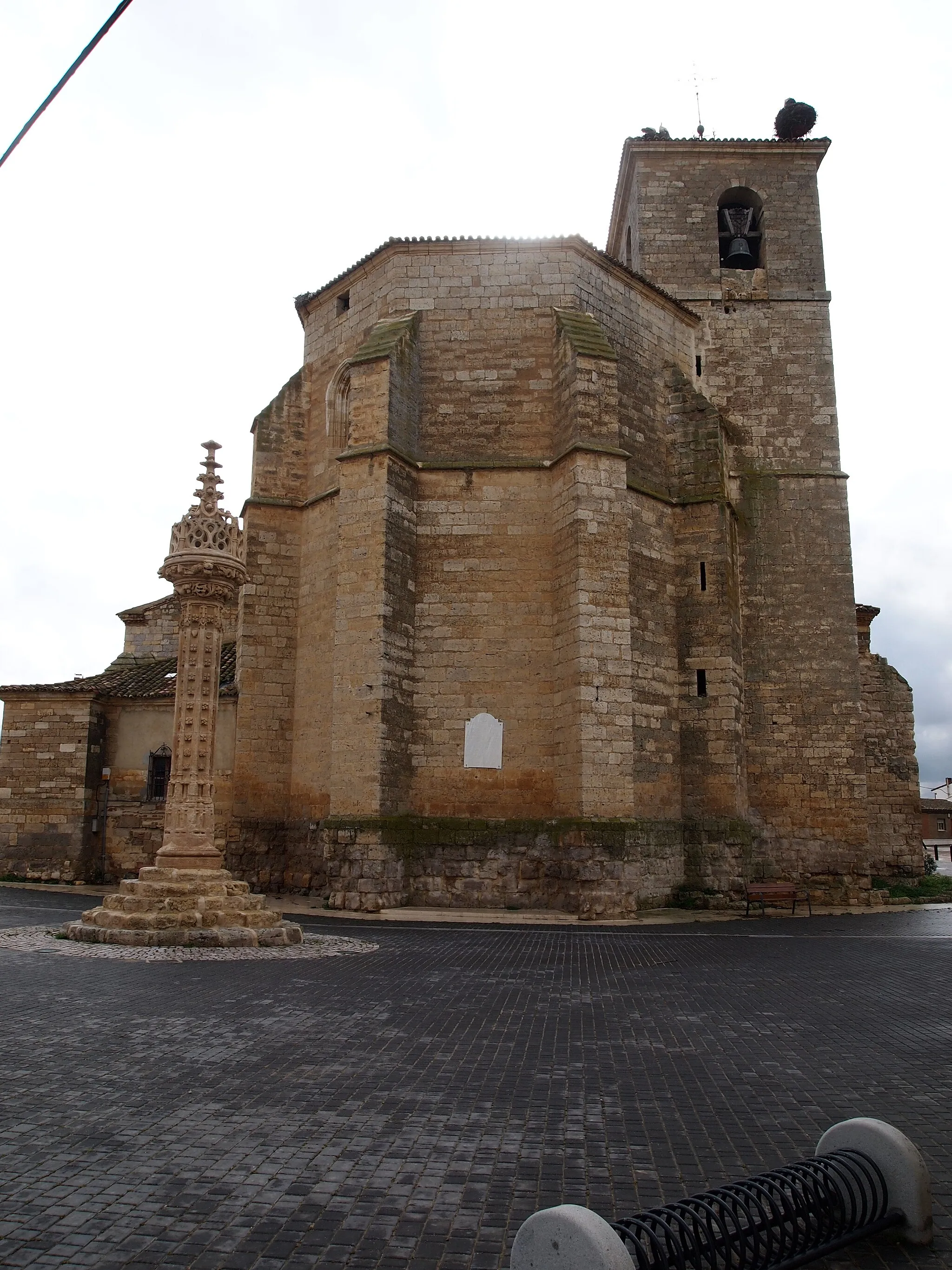 Photo showing: Church of the Assumption -Boadilla del Camino