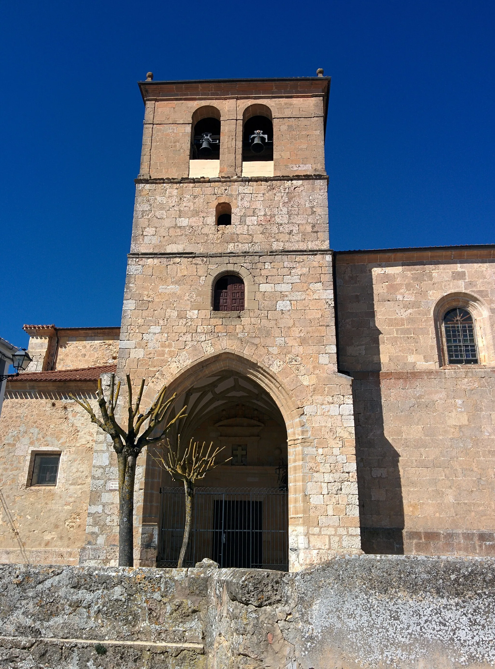 Photo showing: Iglesia de Santa Eulalia de Mérida, en Miraveche (Burgos, España).