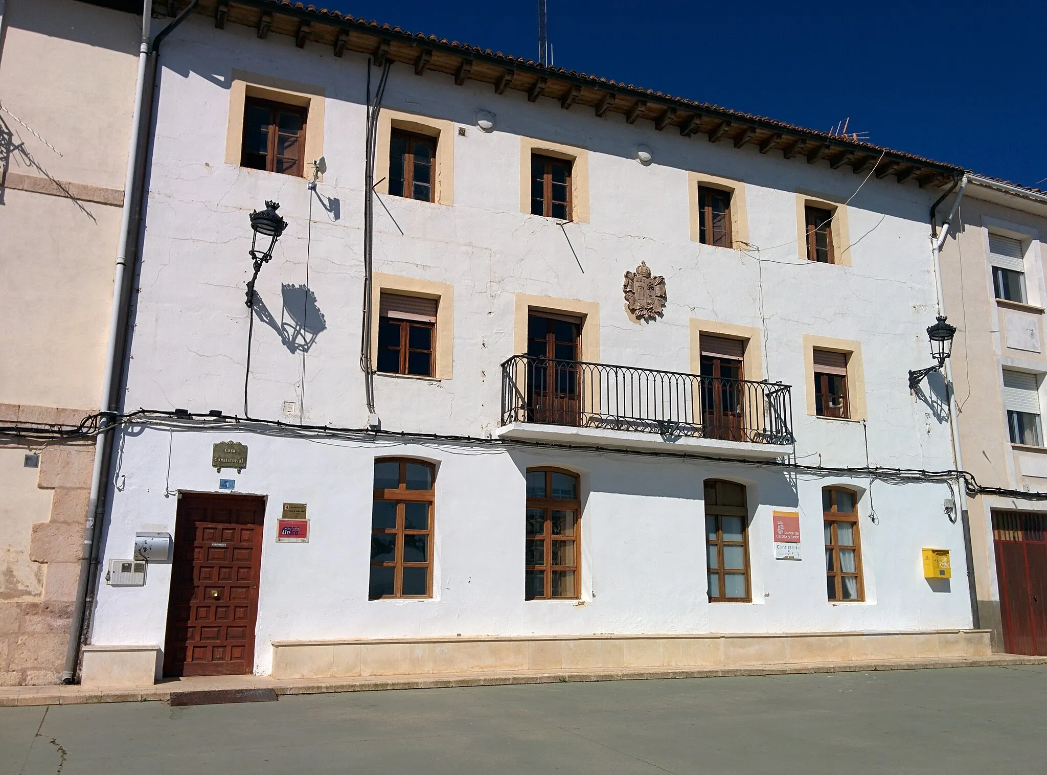 Photo showing: Casa consistorial de Busto de Bureba (Burgos, España).