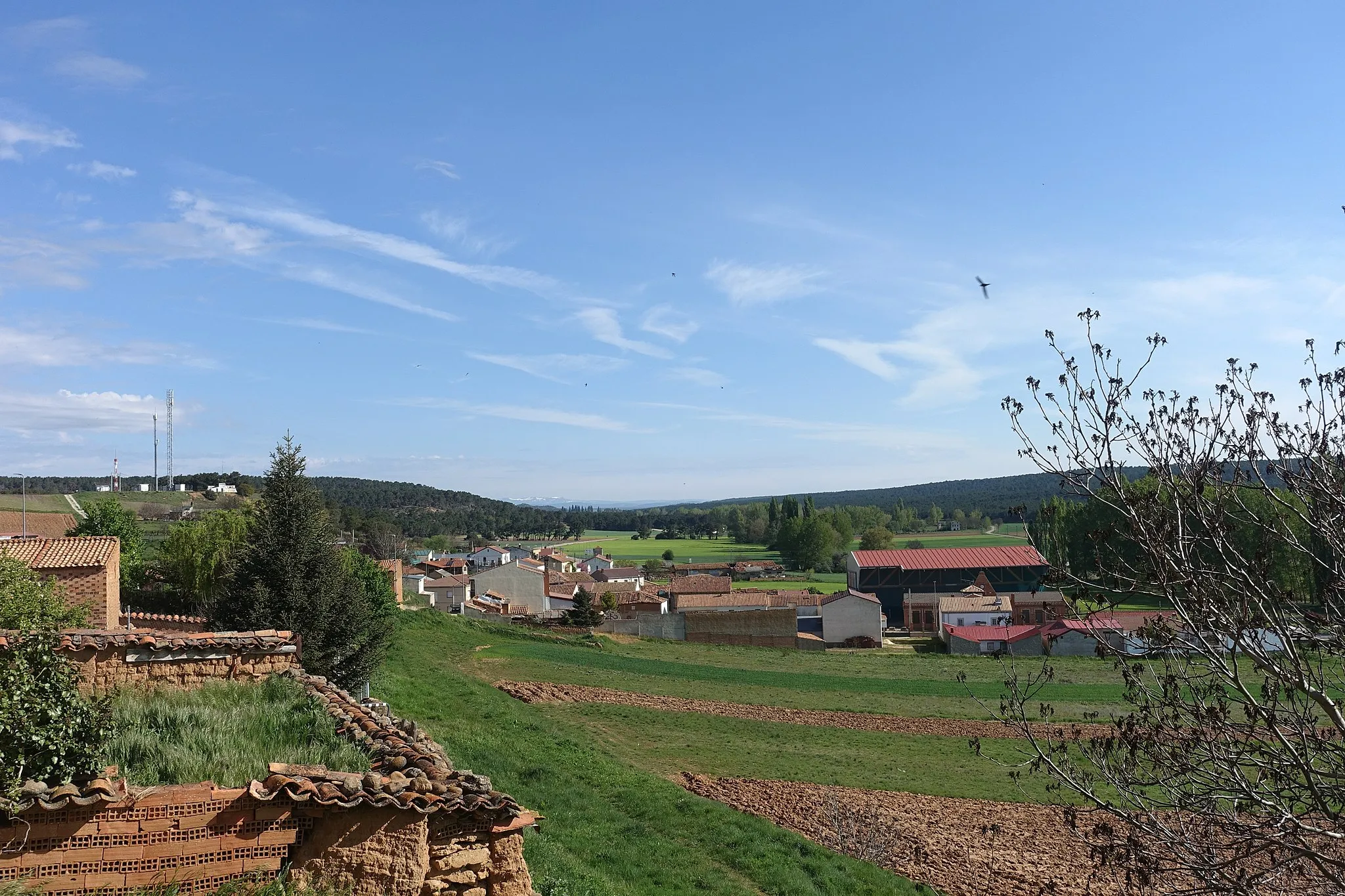 Photo showing: Vista parcial de Matamala de Almazán (Soria, España).