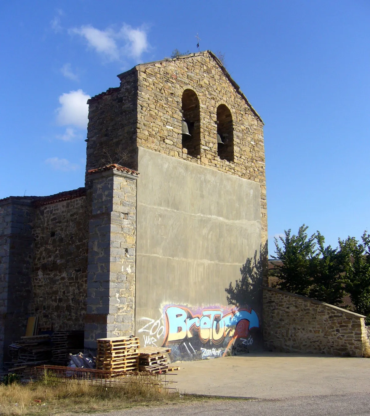 Photo showing: Church of Bretún, Soria, Spain.