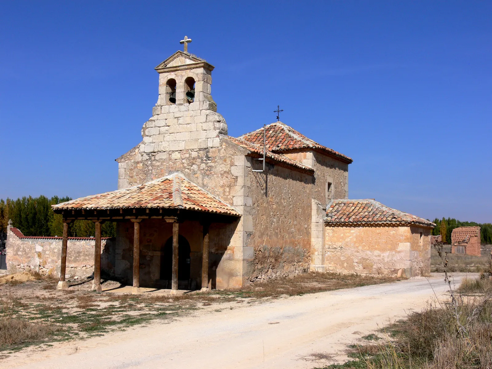 Photo showing: ALDEA DE SAN ESTEBAN. Ermita de San Mamés de Capadocia.