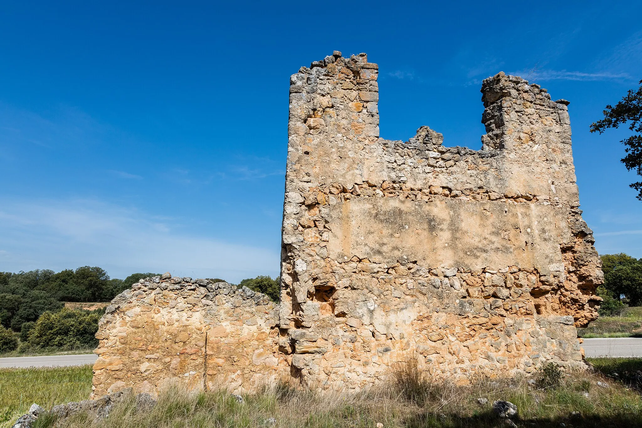 Photo showing: Hermitage of the Lady of Golbán, Atauta, Soria, Spain