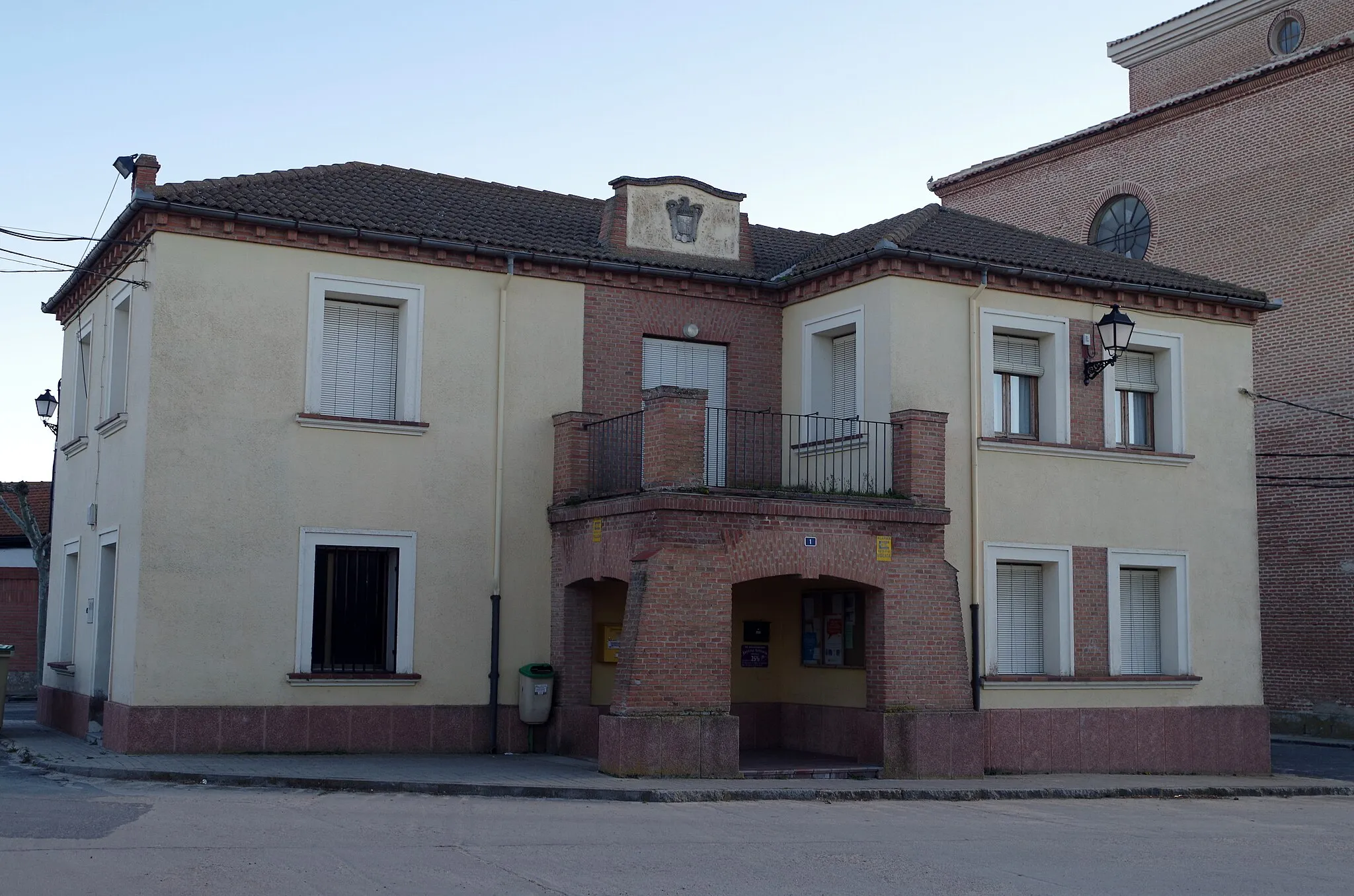 Photo showing: Town Hall of Montejo de Arévalo, Segovia, Spain.
