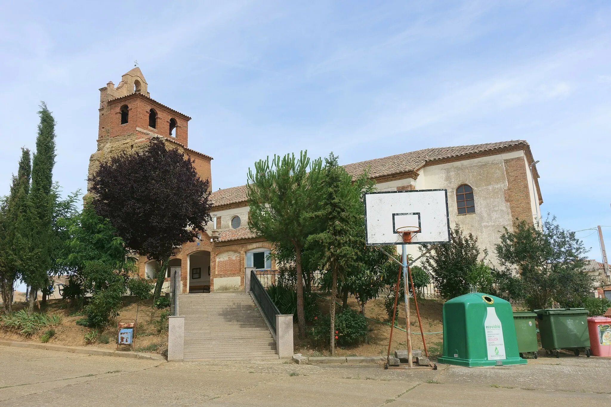 Photo showing: Iglesia de San Pelayo, en Población de Arroyo (Palencia, España).