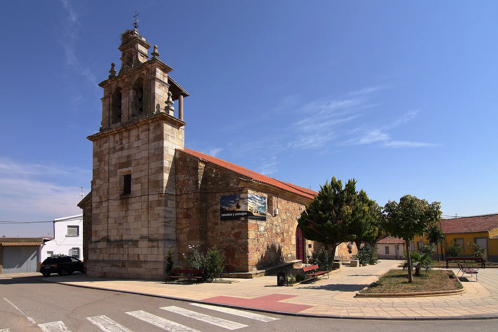 Photo showing: Iglesia de San Pedro Apóstol en Calvarrasa de Arriba