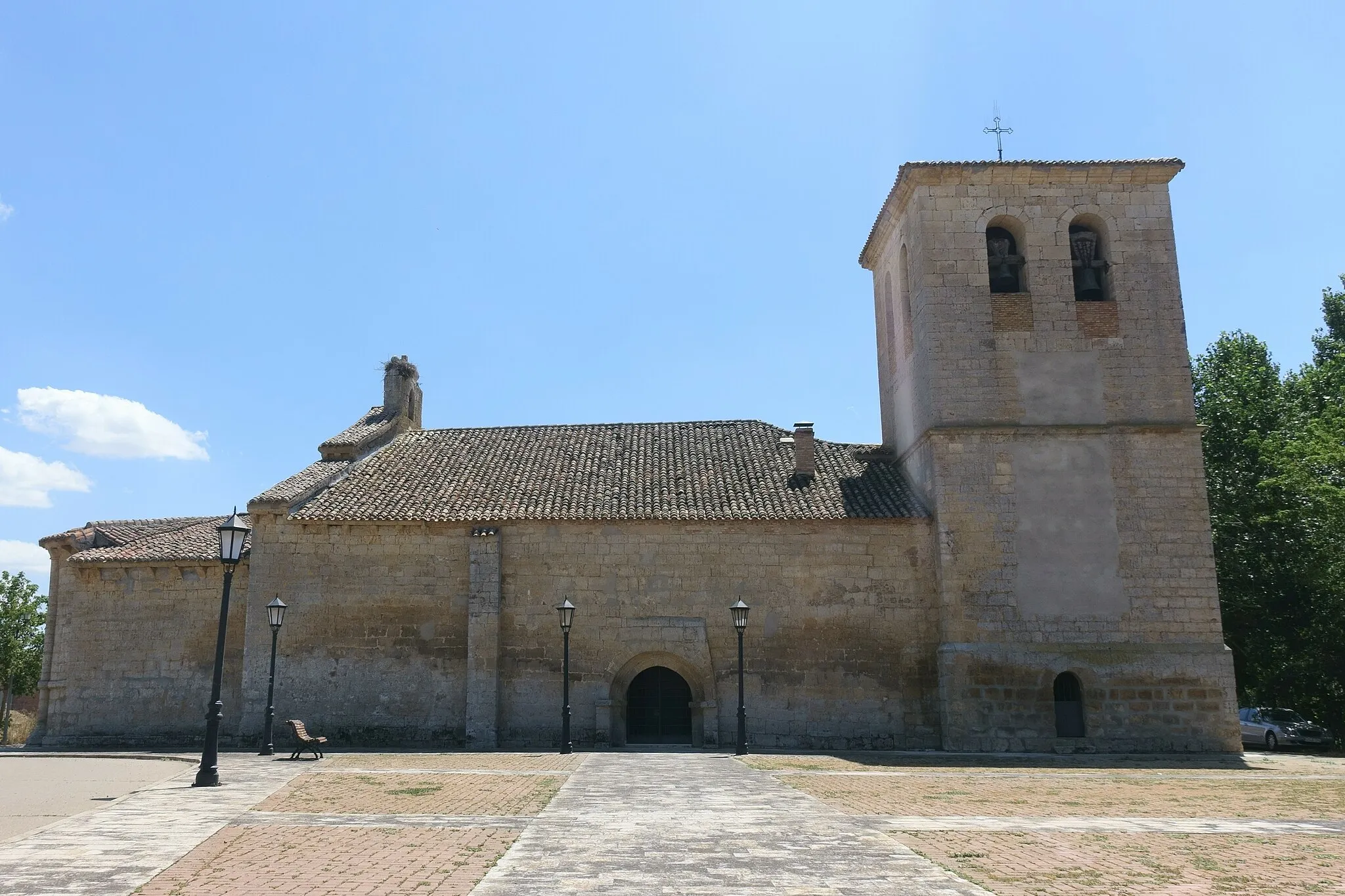 Photo showing: Iglesia de Nuestra Señora de la Asunción, en Manquillos (Palencia, España).