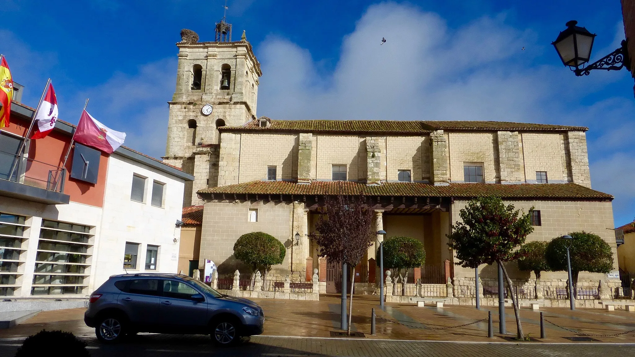 Photo showing: Iglesia de Santa Cruz de Grijota (Palencia, España).