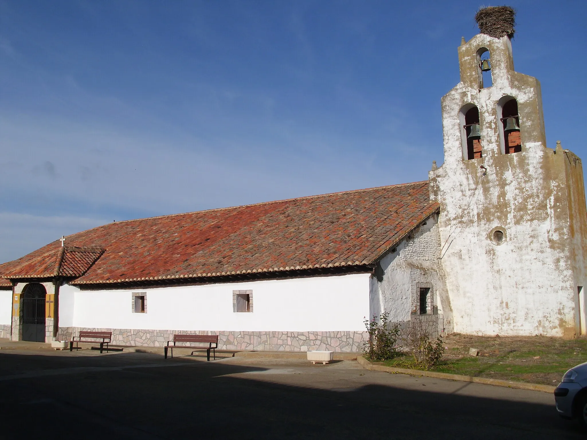 Photo showing: Iglesia de San Pedro Apóstol en Castrotierra de Valmadrigal