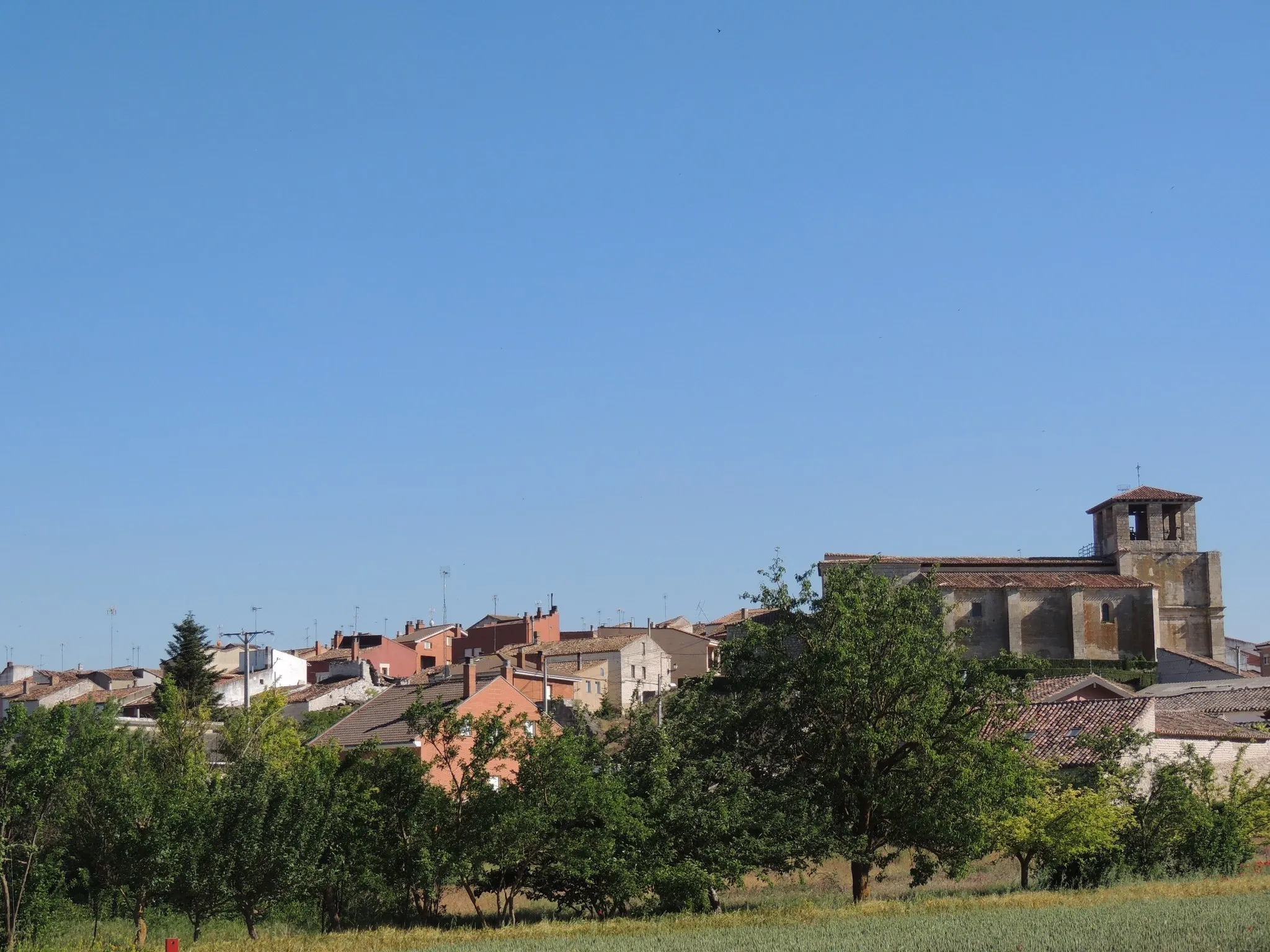 Photo showing: Villafruela (Burgos) vista desde el Puente Abajo