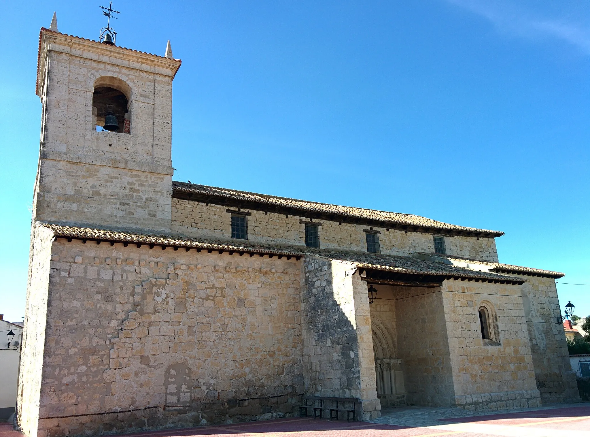 Photo showing: Iglesia de Nuestra Señora de la Asunción, en Valle de Cerrato (Palencia, España).