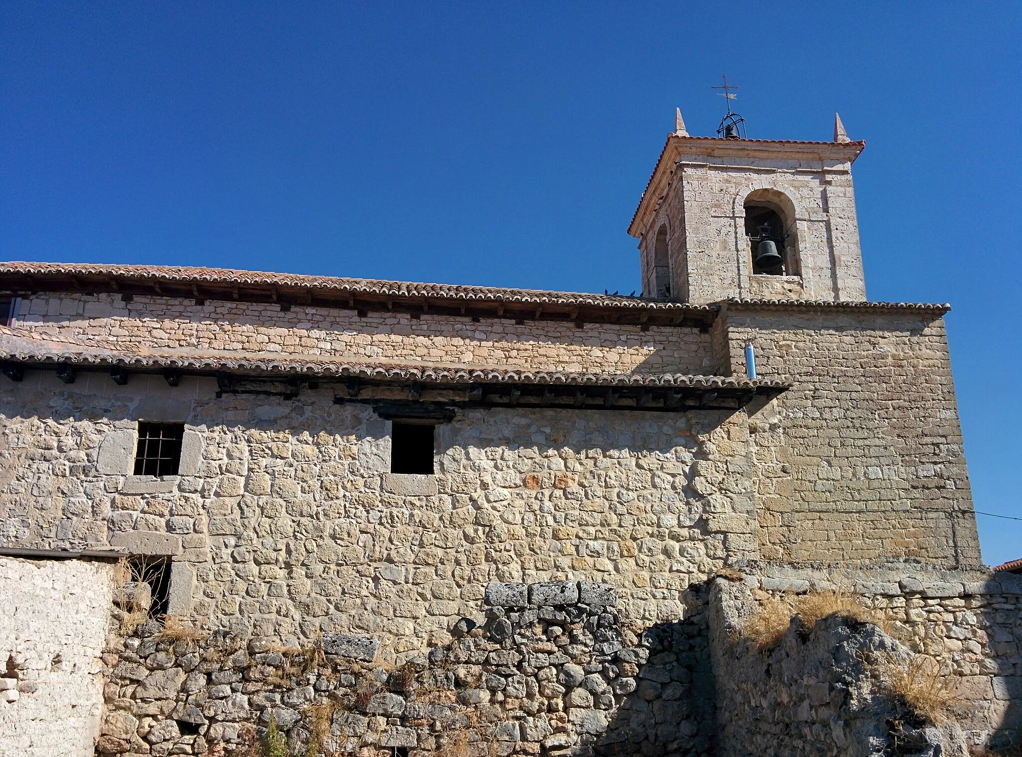 Photo showing: Iglesia de Nuestra Señora de la Asunción, en Valle de Cerrato (Palencia, España).