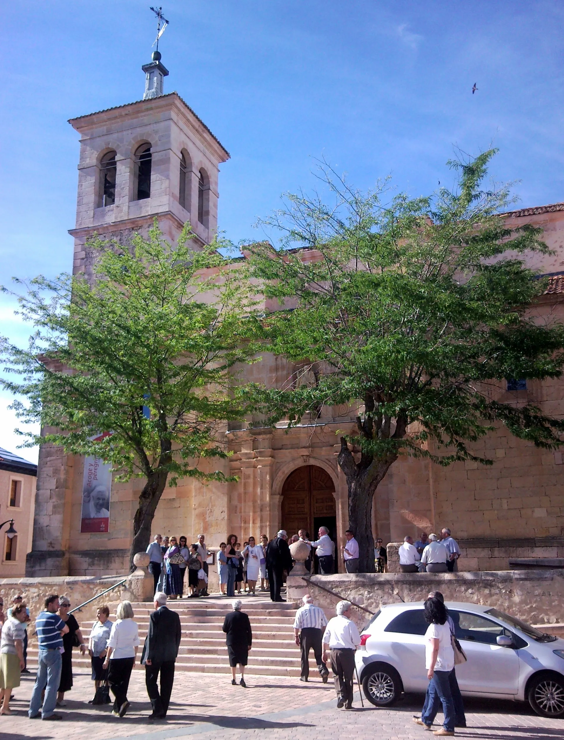 Photo showing: Church of St. Andrew in Cantalejo, Segovia, Spain.