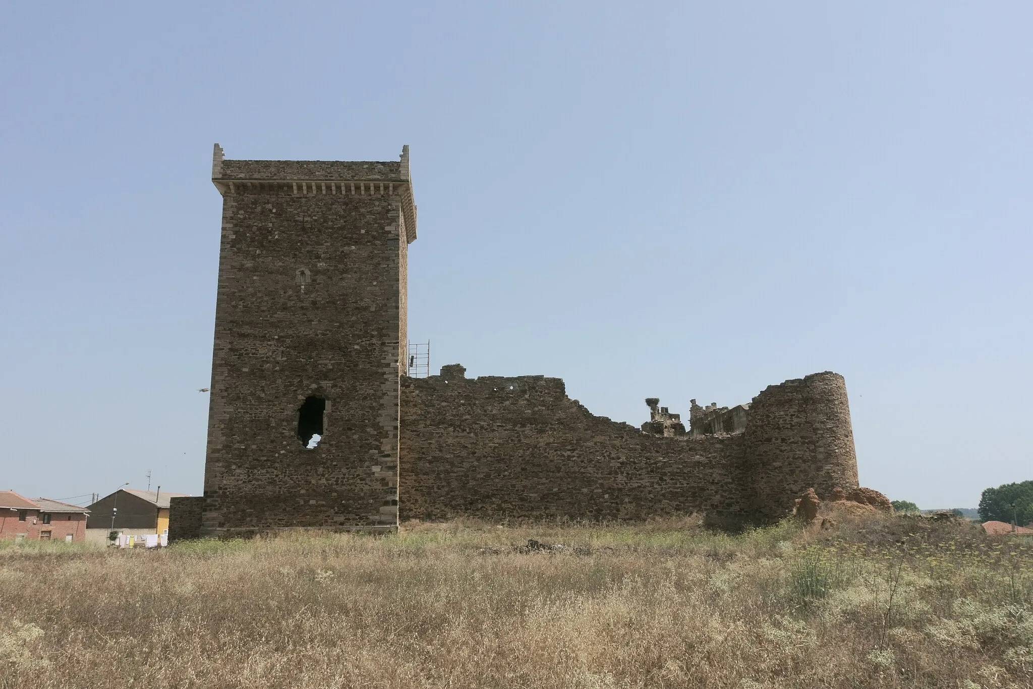 Photo showing: Castillo de Villanueva de Jamuz (León, España).