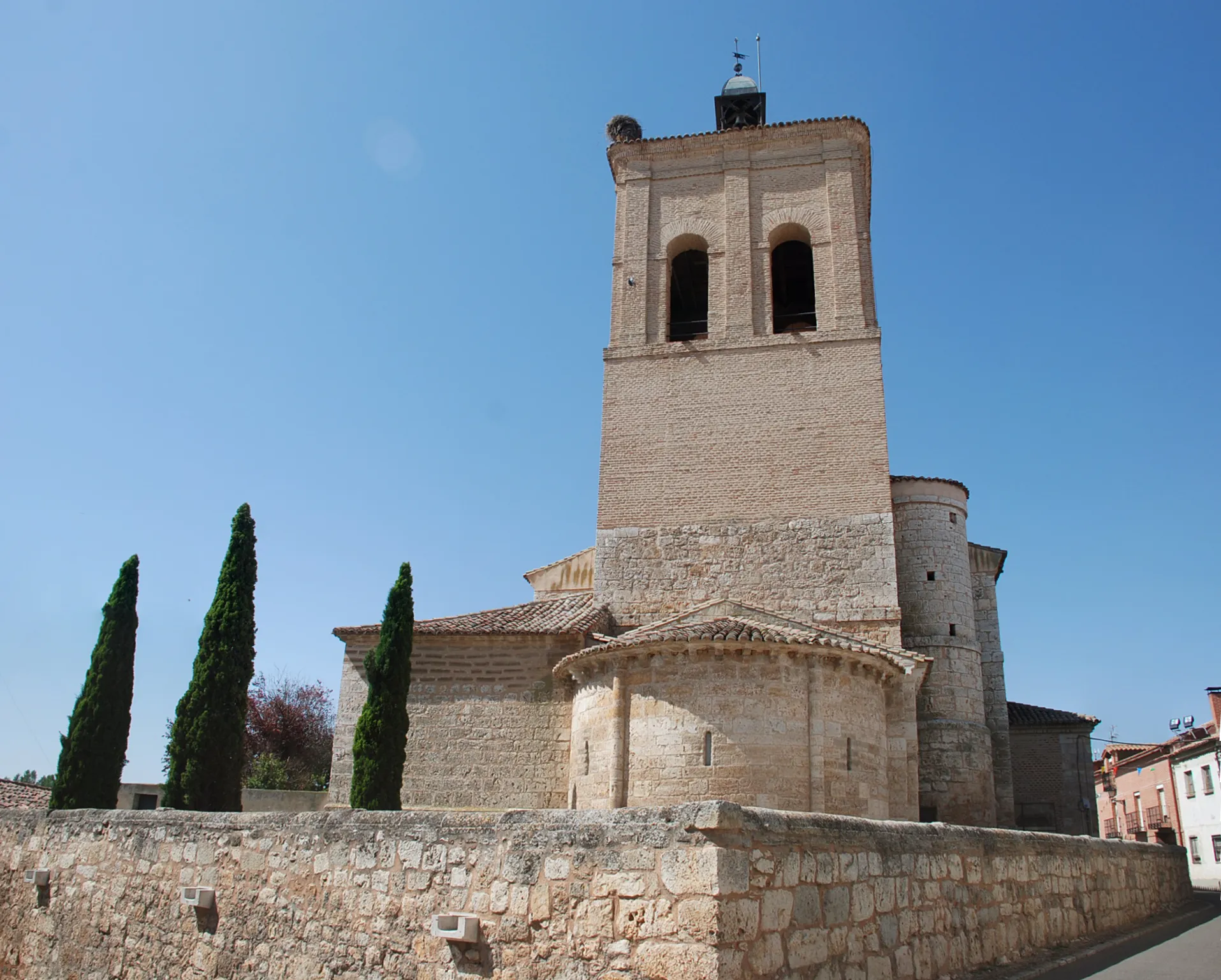 Photo showing: Church of Saint Mamés in Magaz de Pisuerga (Palencia, Castile and León).