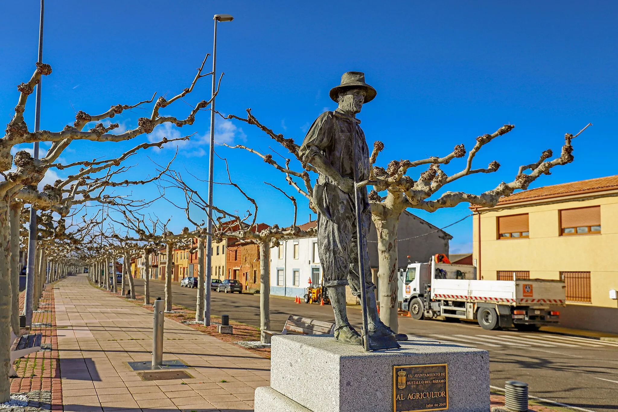 Photo showing: Bustillo del Páramo es un municipio de la comarca de El Páramo, provincia de León.