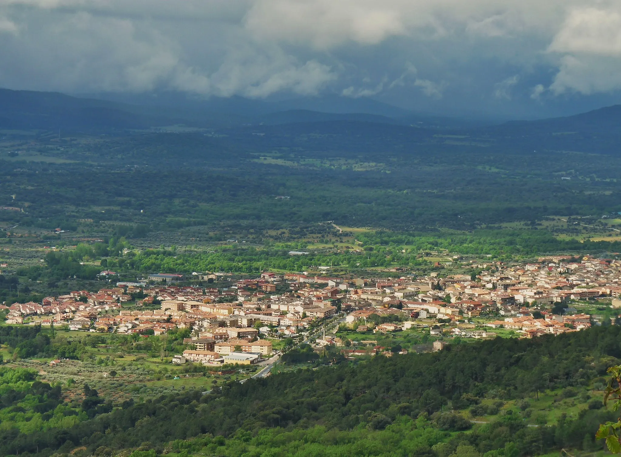 Photo showing: View of Sotillo de la Adrada, Ávila, Castile and León, Spain.
