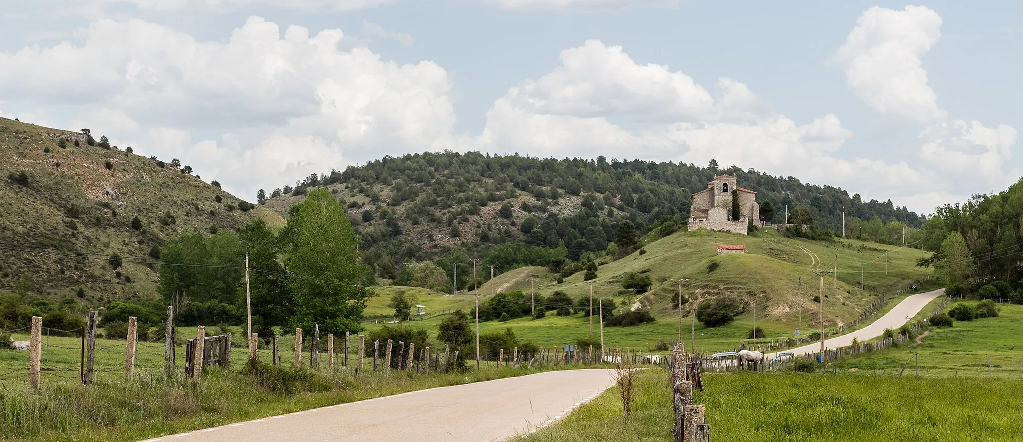 Photo showing: Hermitage of St Roque, Vadillo, Soria, Spain