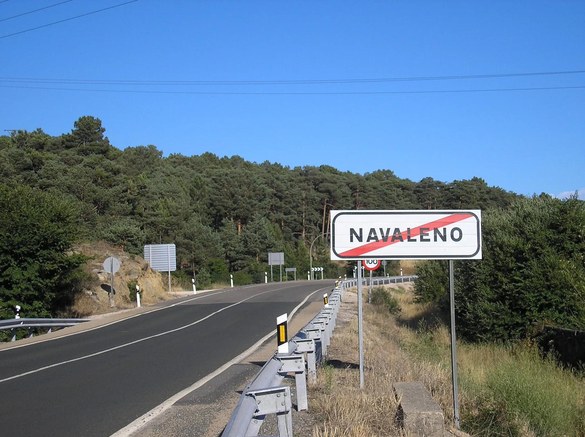 Photo showing: Navaleno Road. N-234